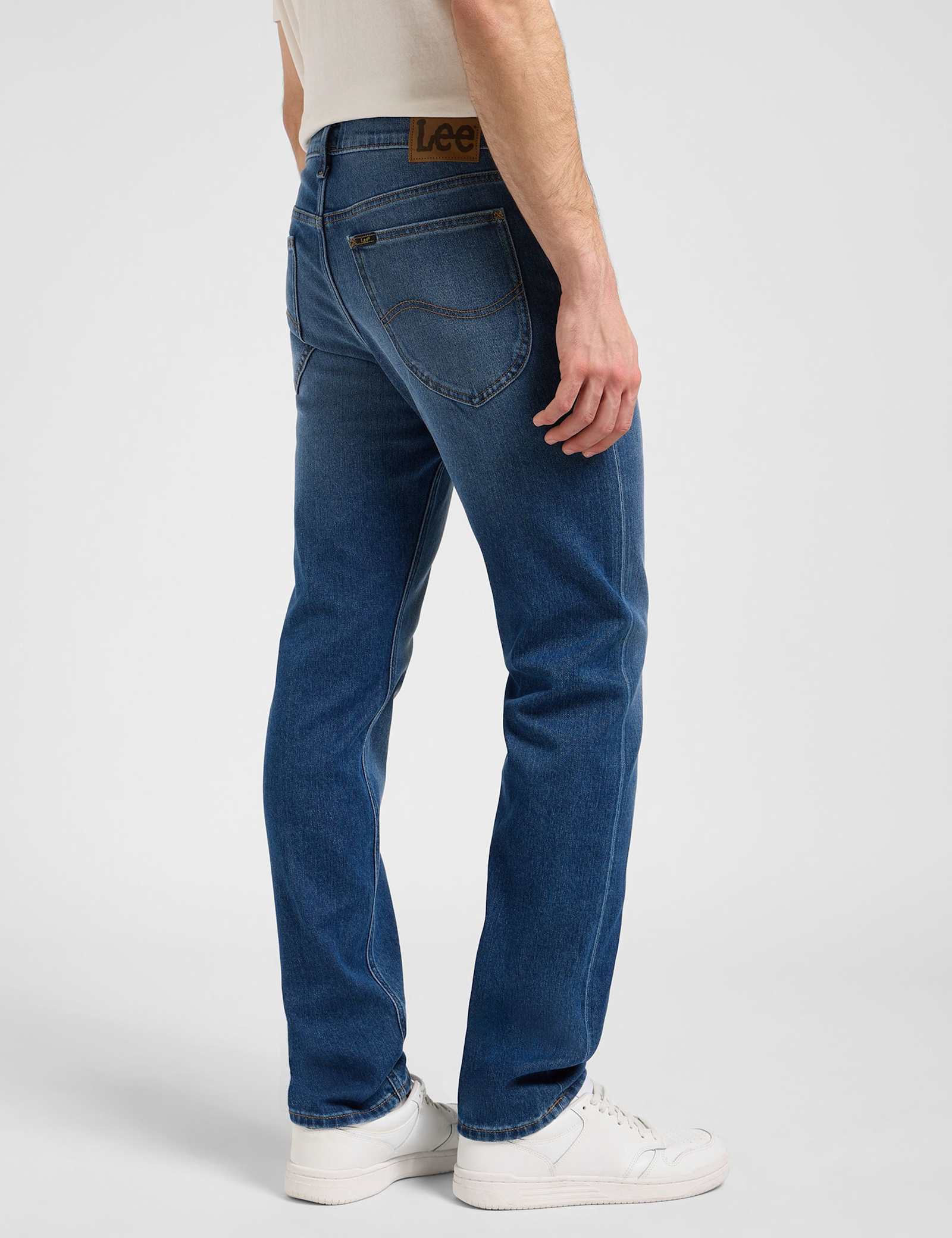 Daren Straight Fit 5 Pocket Stretch Jeans - image 5