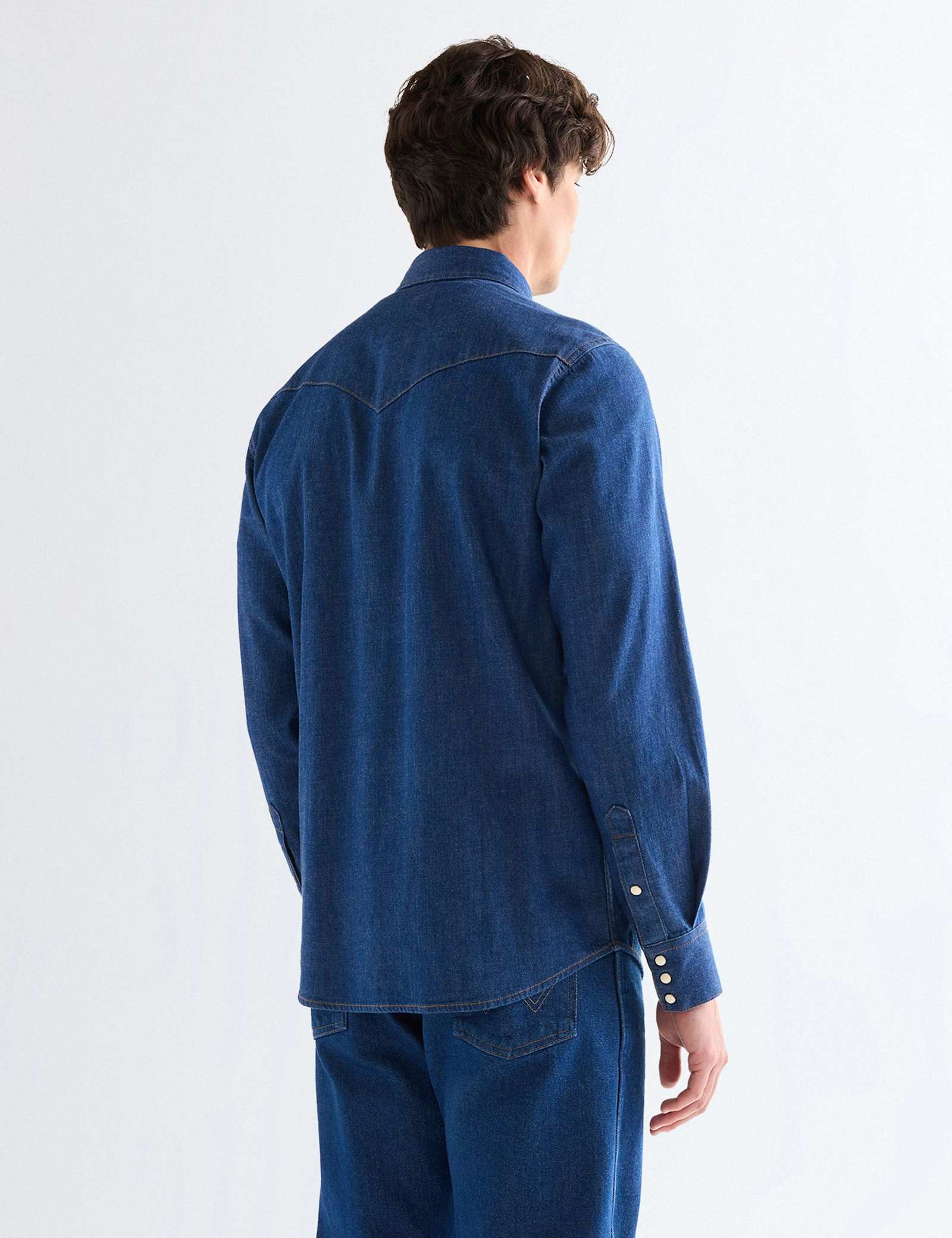Western Denim Shirt - image 4