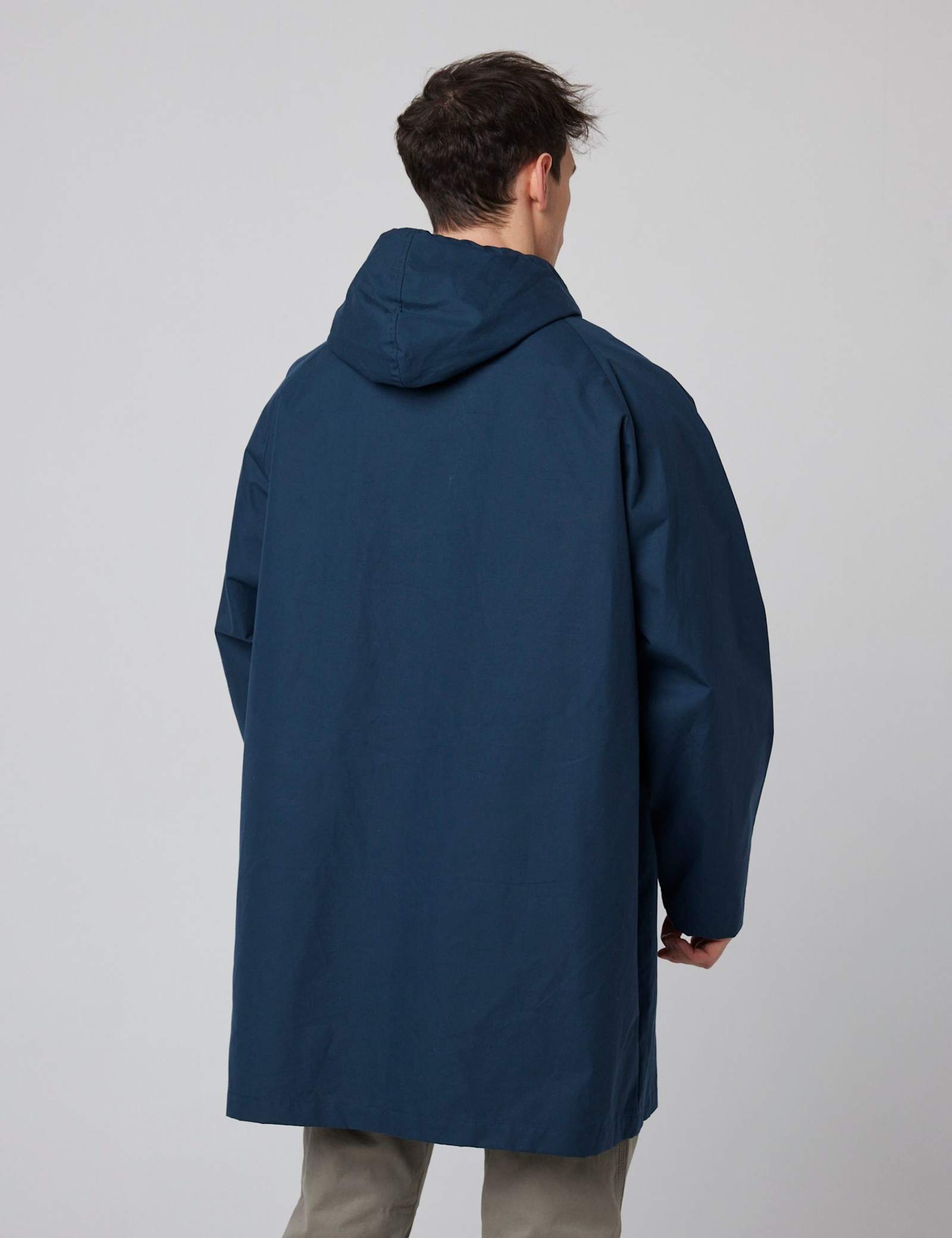 Pure Cotton Hooded Raincoat - image 3