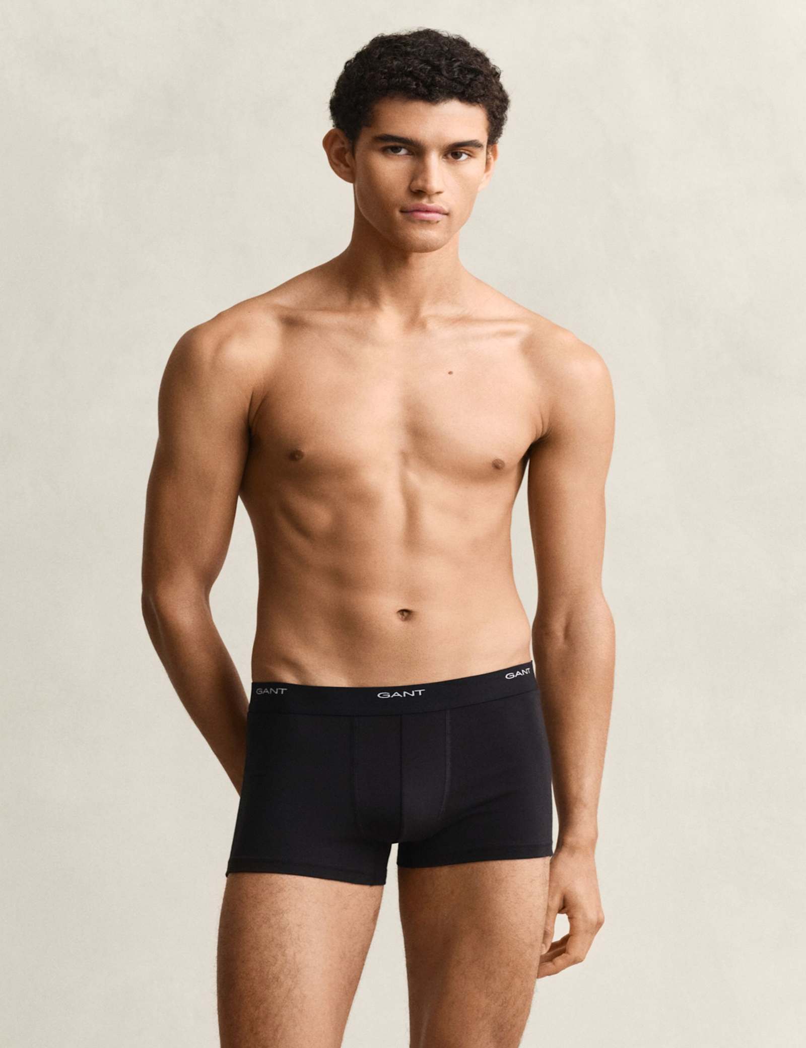 3 Pack Cotton Rich Logo Waistband Trunks - image 3
