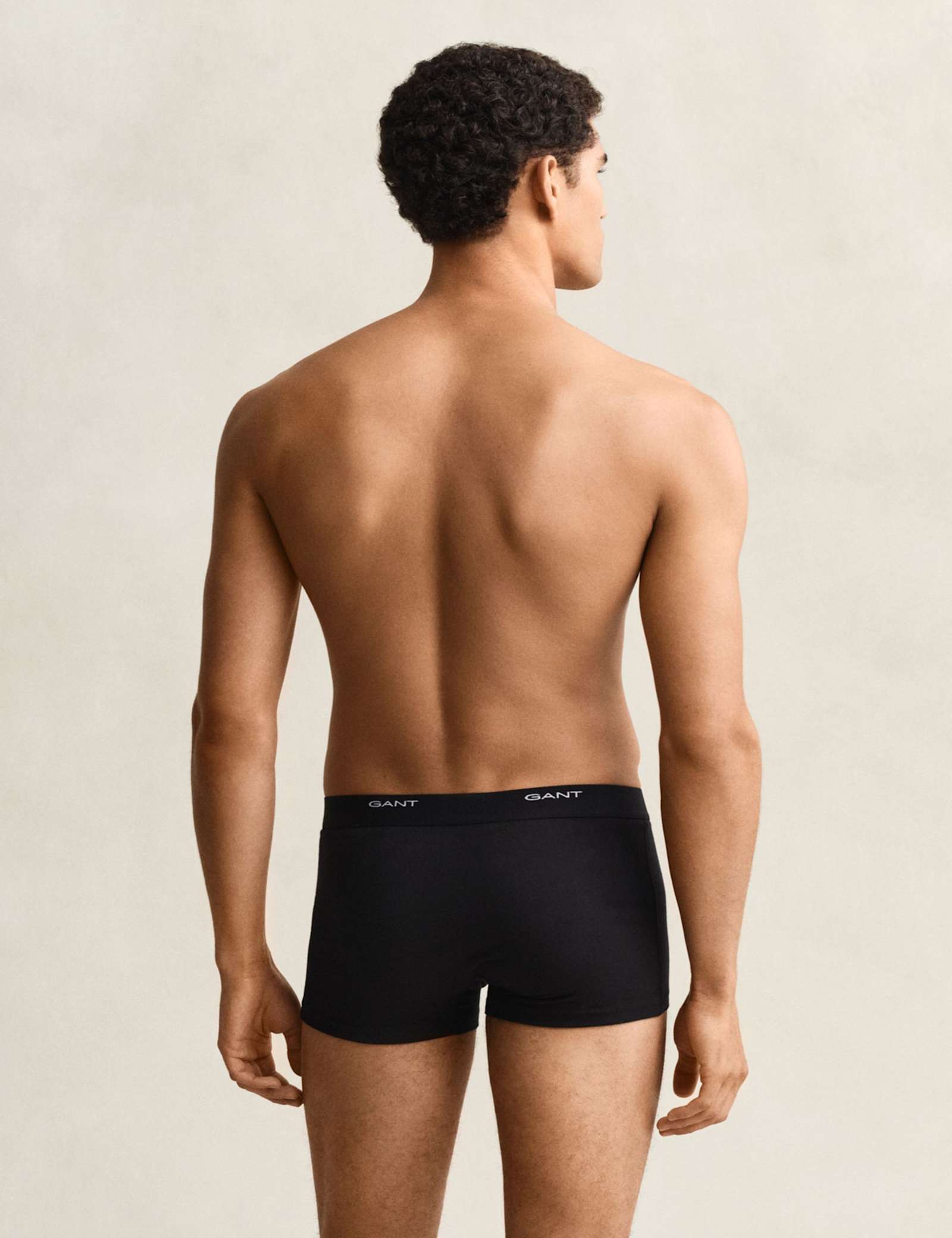 3 Pack Cotton Rich Logo Waistband Trunks - image 2