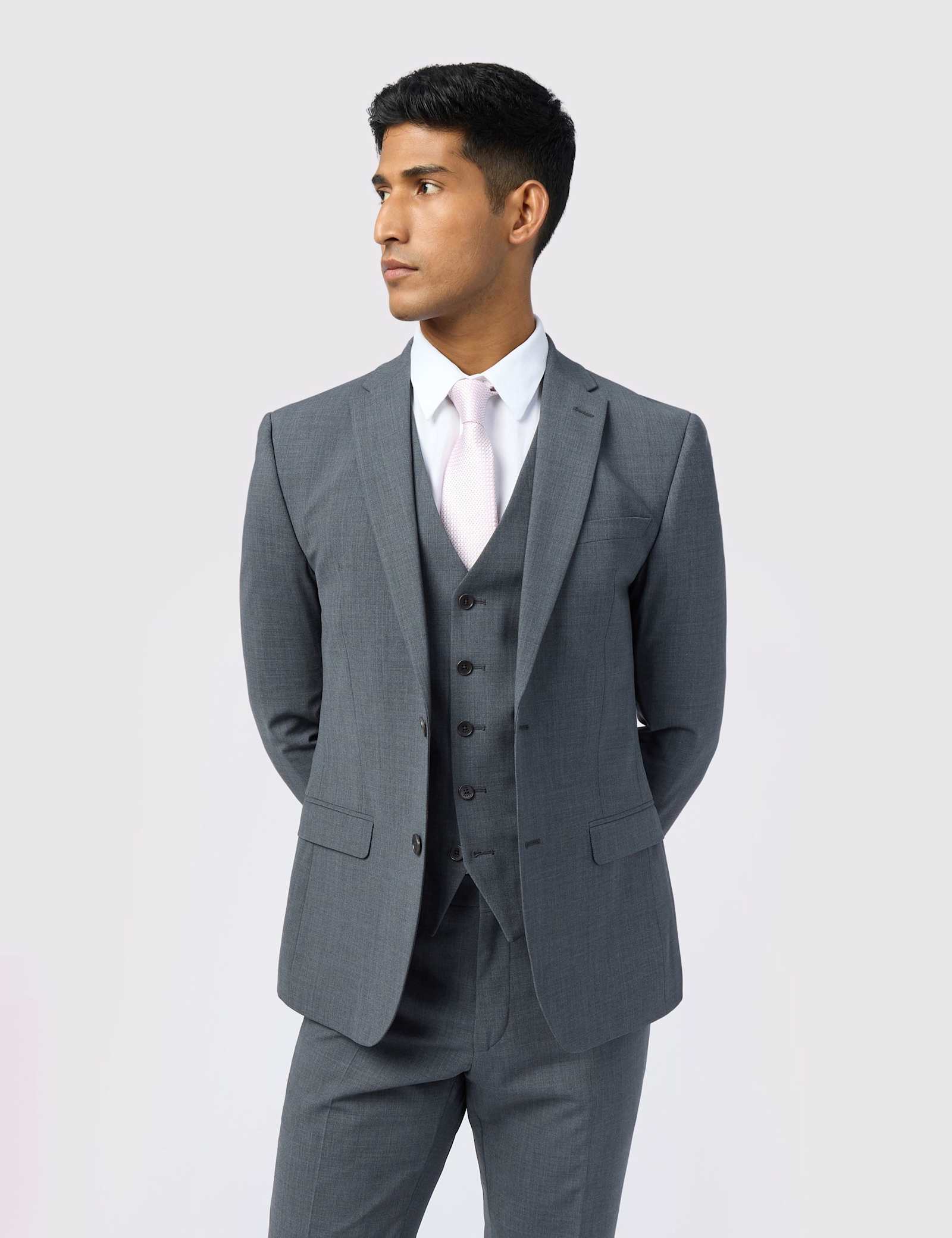 Slim Fit Wool Rich Suit Jacket - image 1