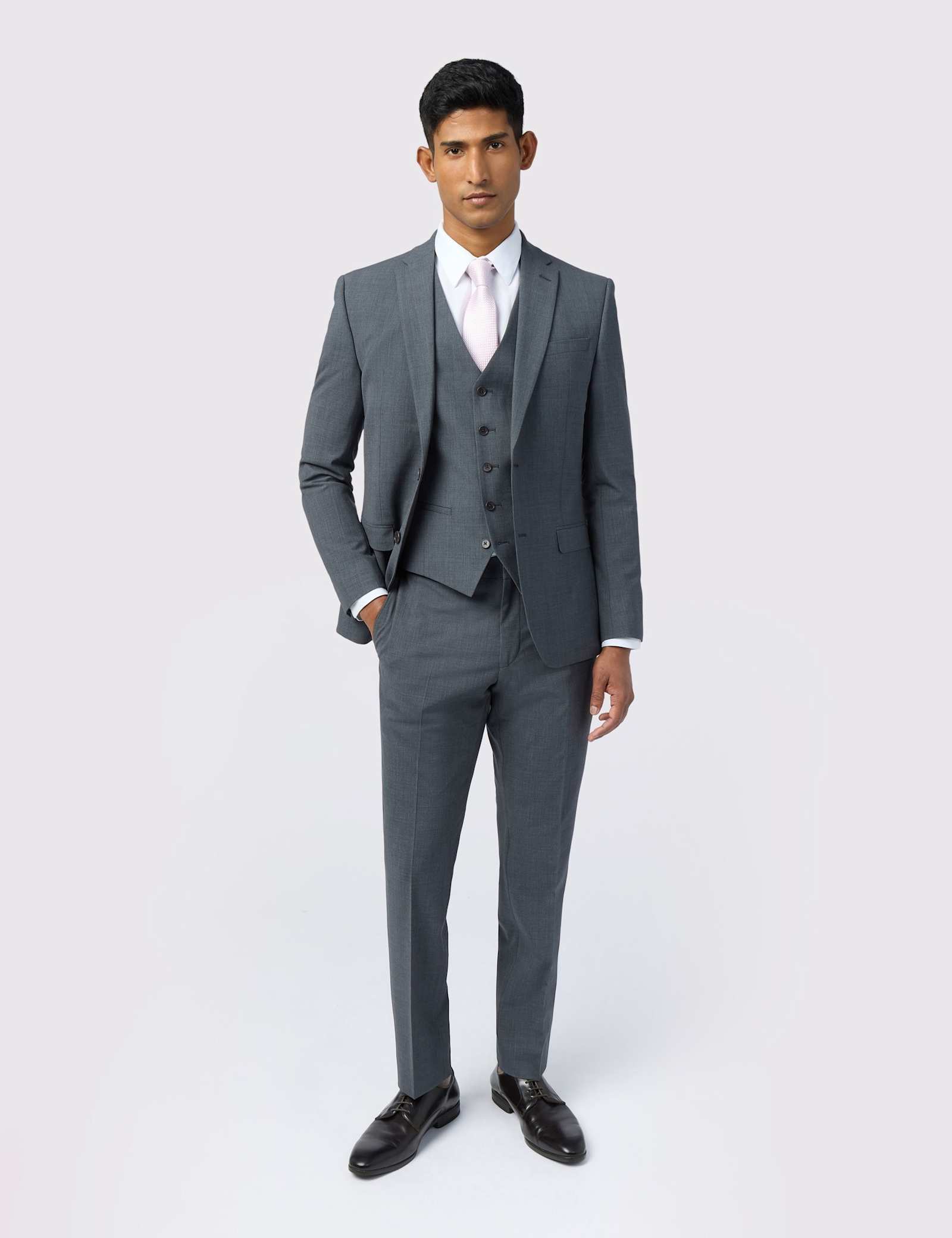 Slim Fit Wool Rich Suit Jacket - image 5