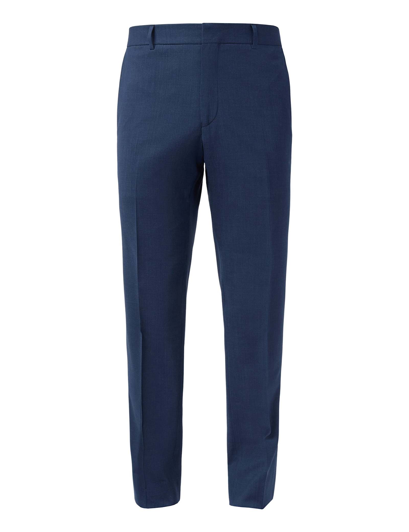 Slim Fit Wool Rich Check Suit Trousers - image 2