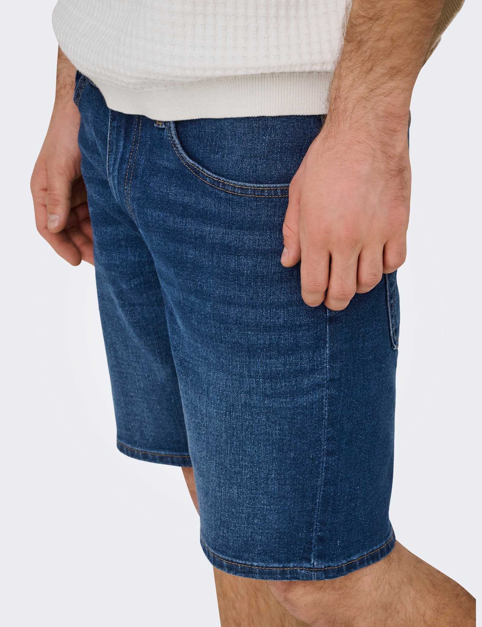 Denim Shorts - image 4