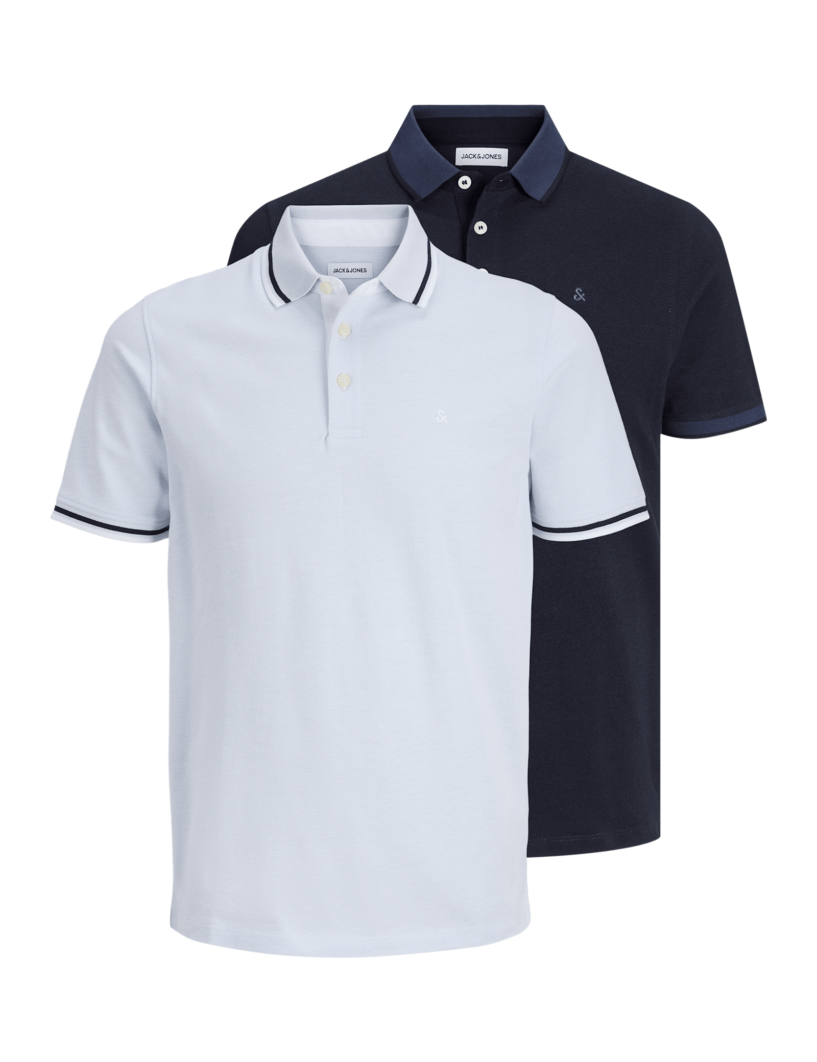 2 Pack Pure Cotton Polo Shirts - image 1