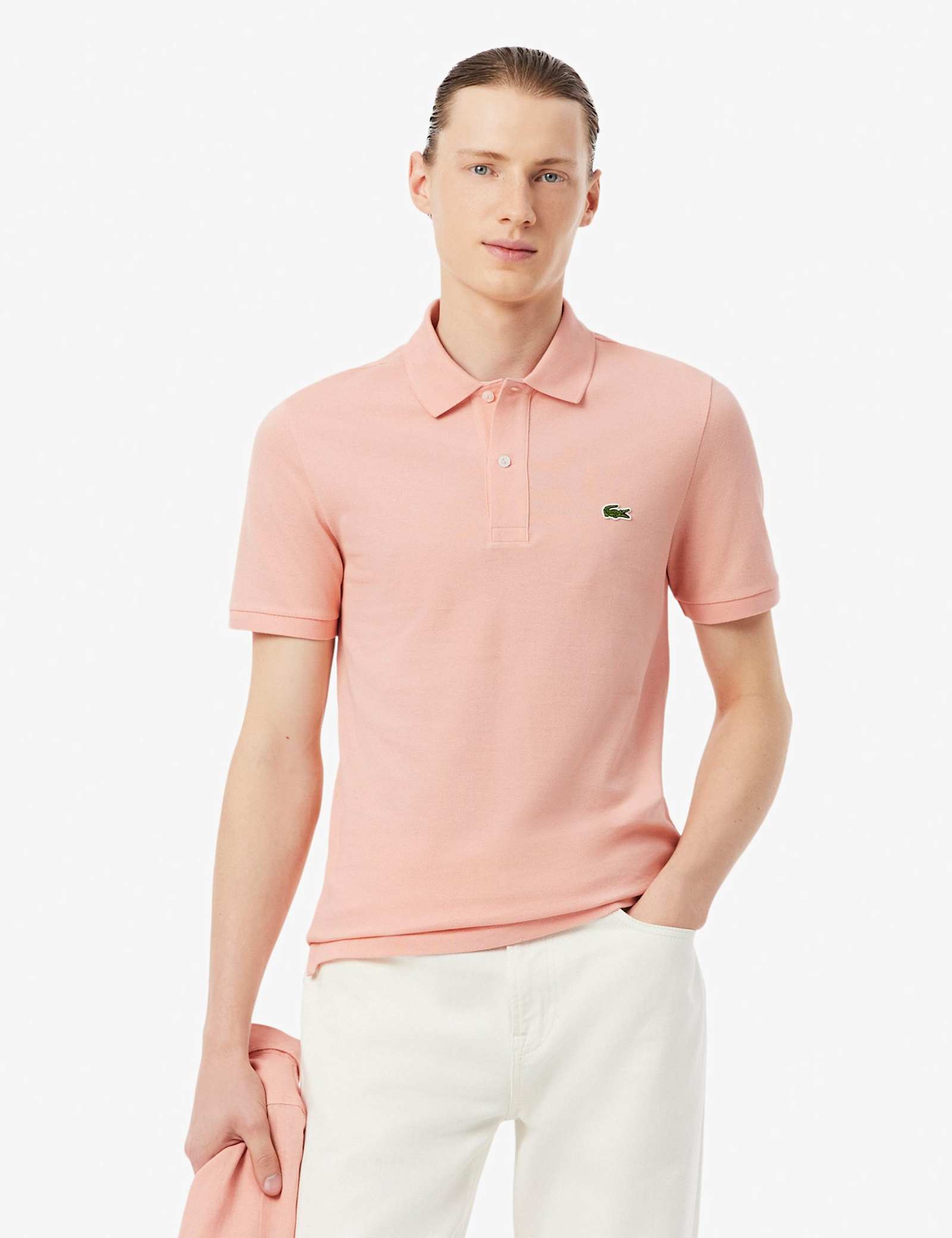 Slim Fit Pure Cotton Polo Shirt - image 5