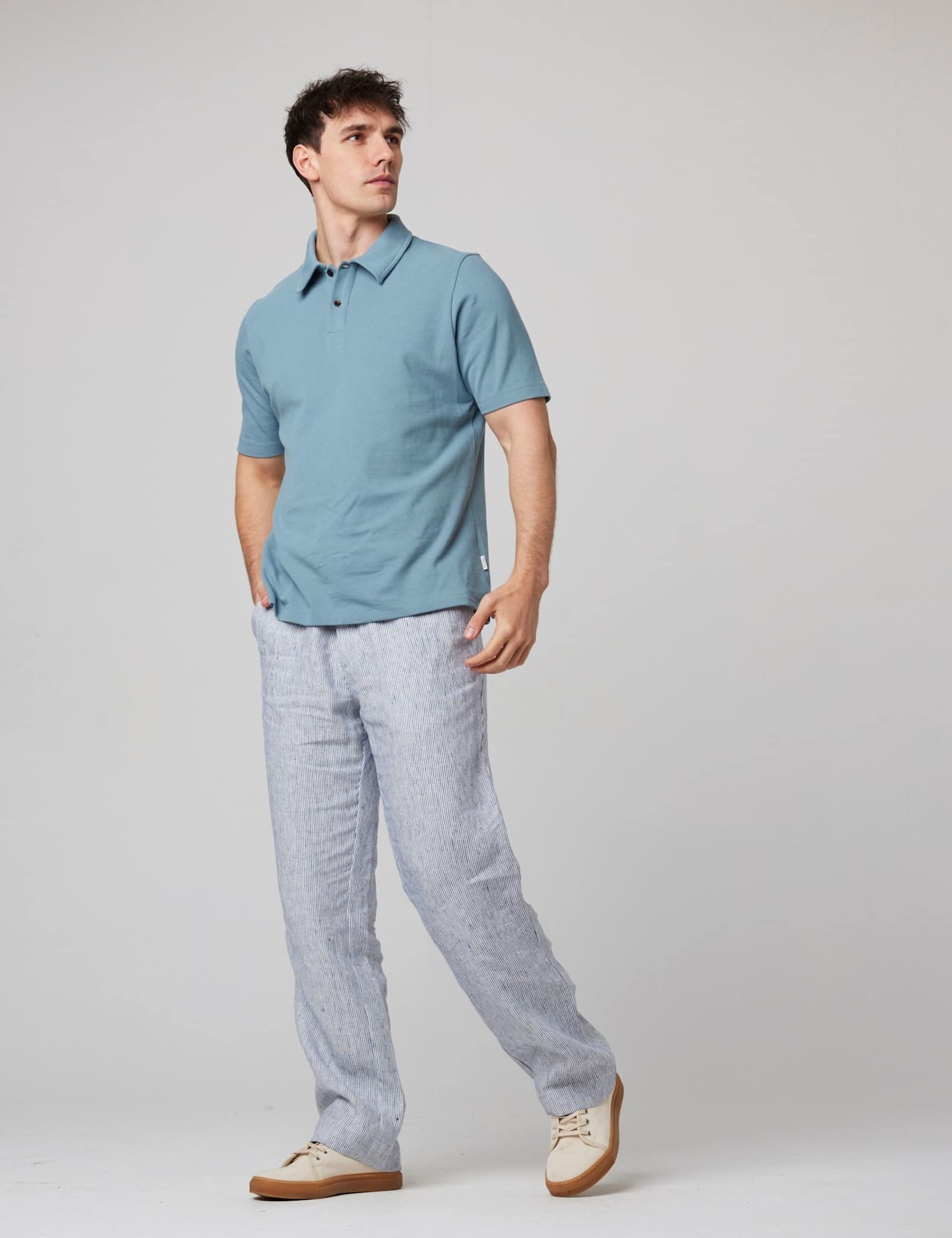 Pure Cotton Pique Polo Shirt - image 5