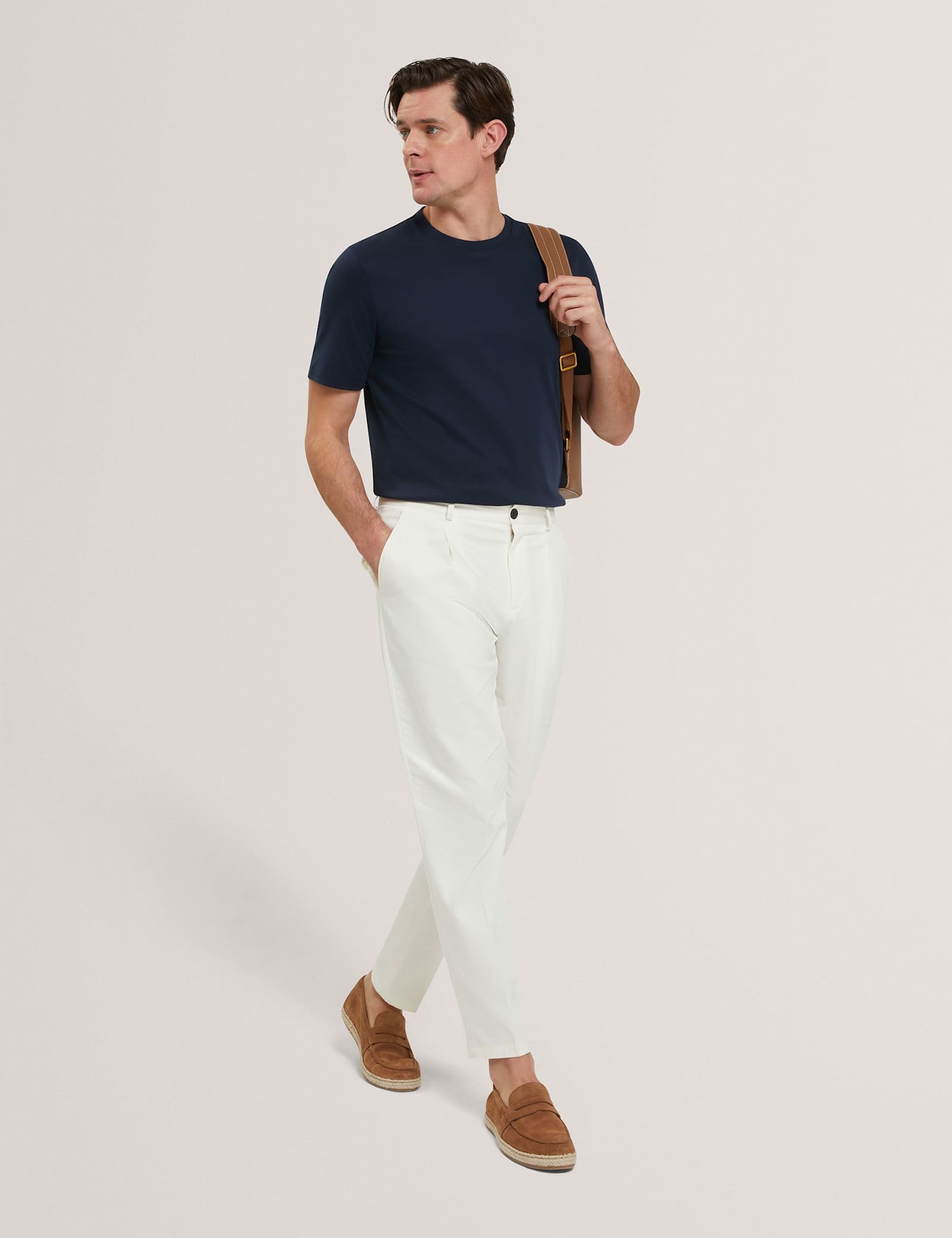 Pure Cotton Crew Neck T-Shirt - image 5