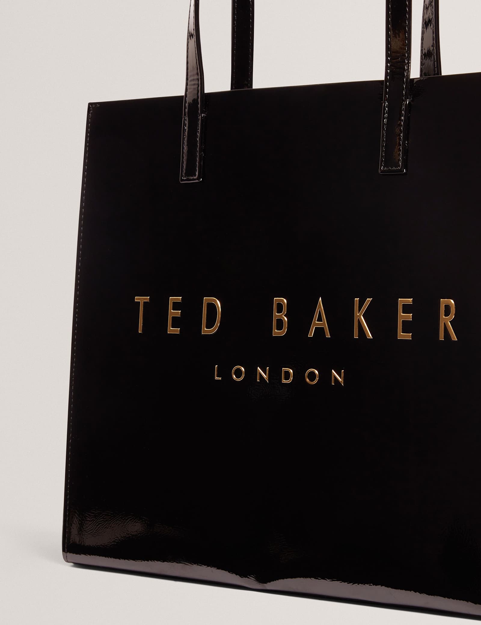 Patent Finish Tote Bag - image 1