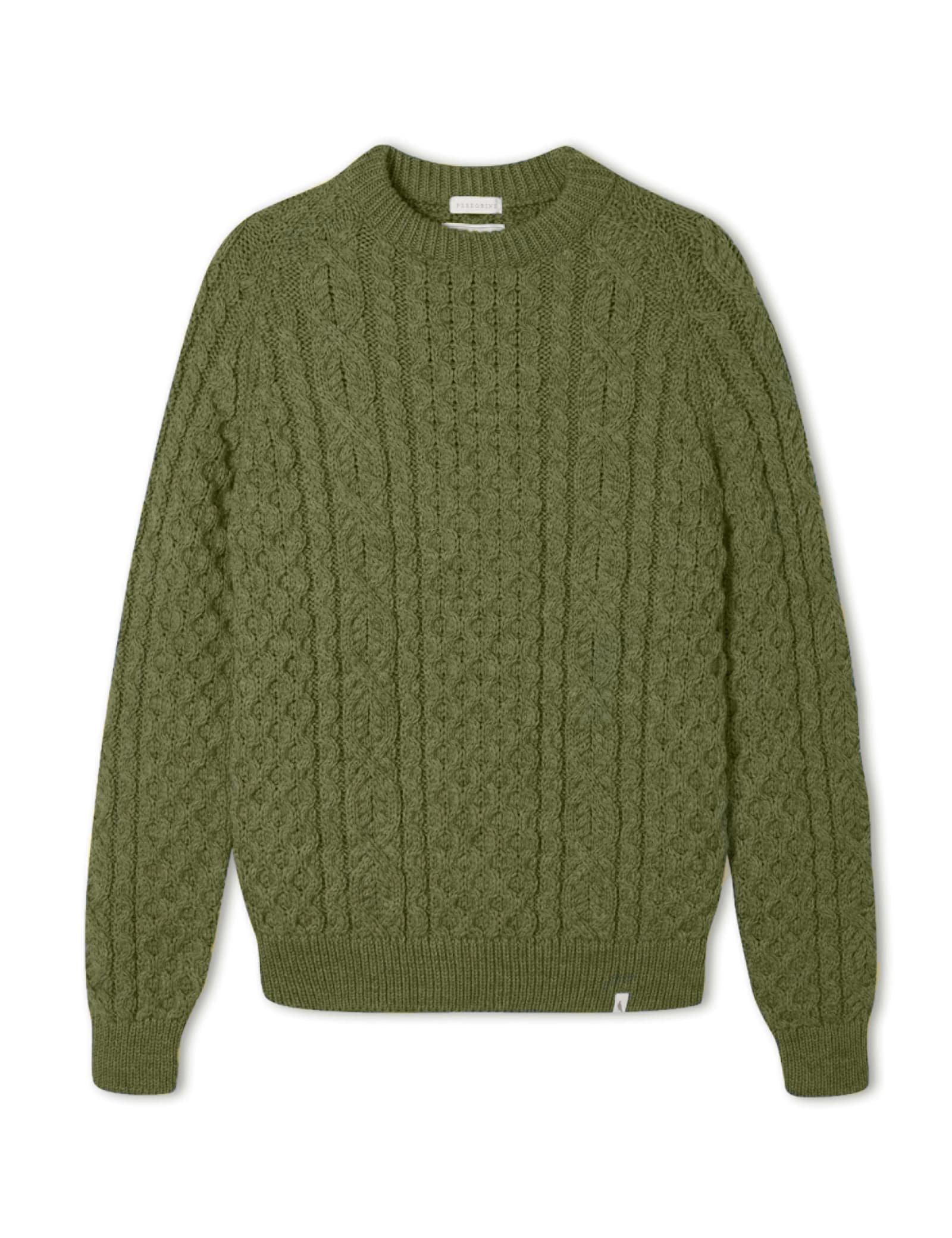 Pure Wool Cable Crew Neck Jumper - image 1