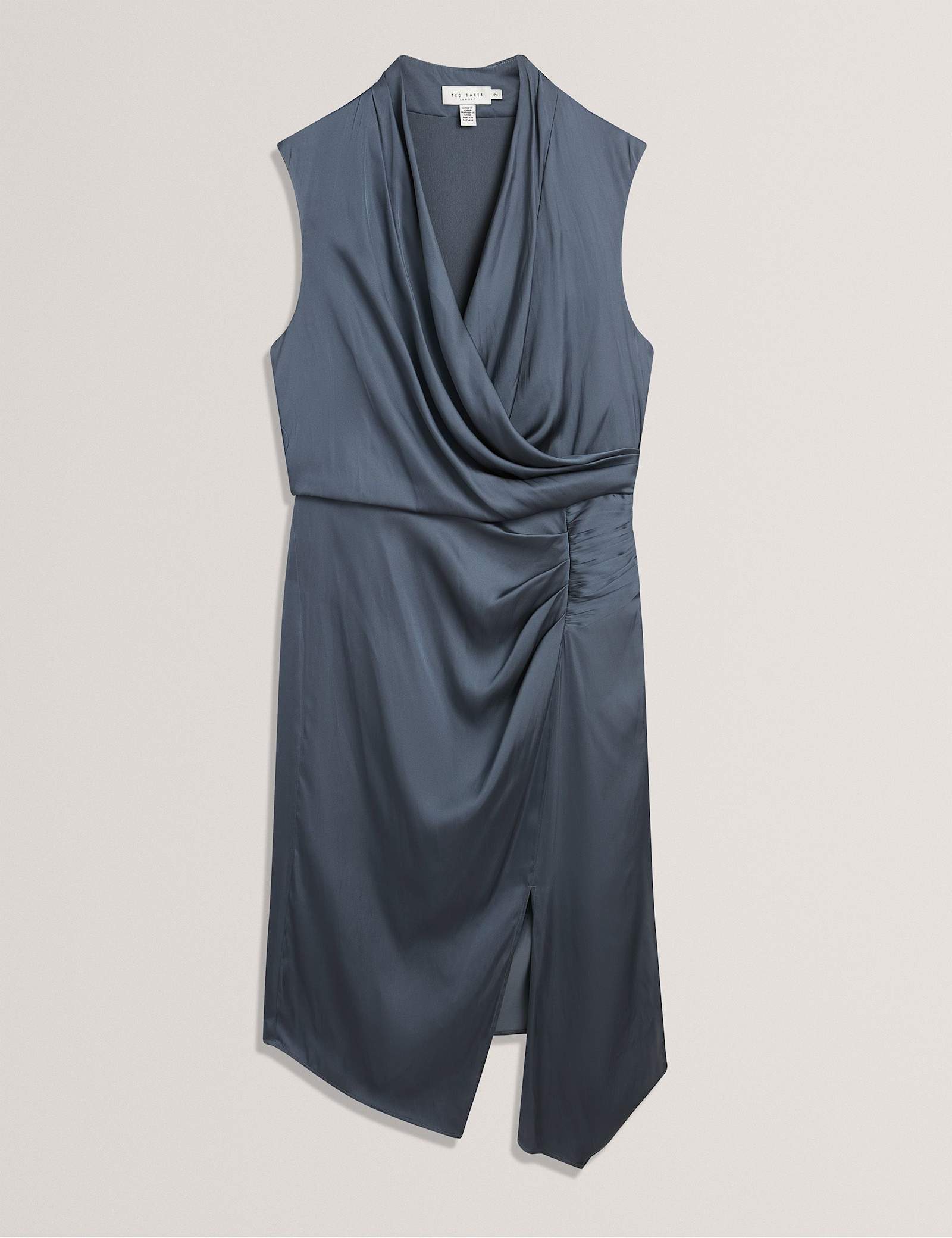 Wrap Detail Midi Dress - image 1