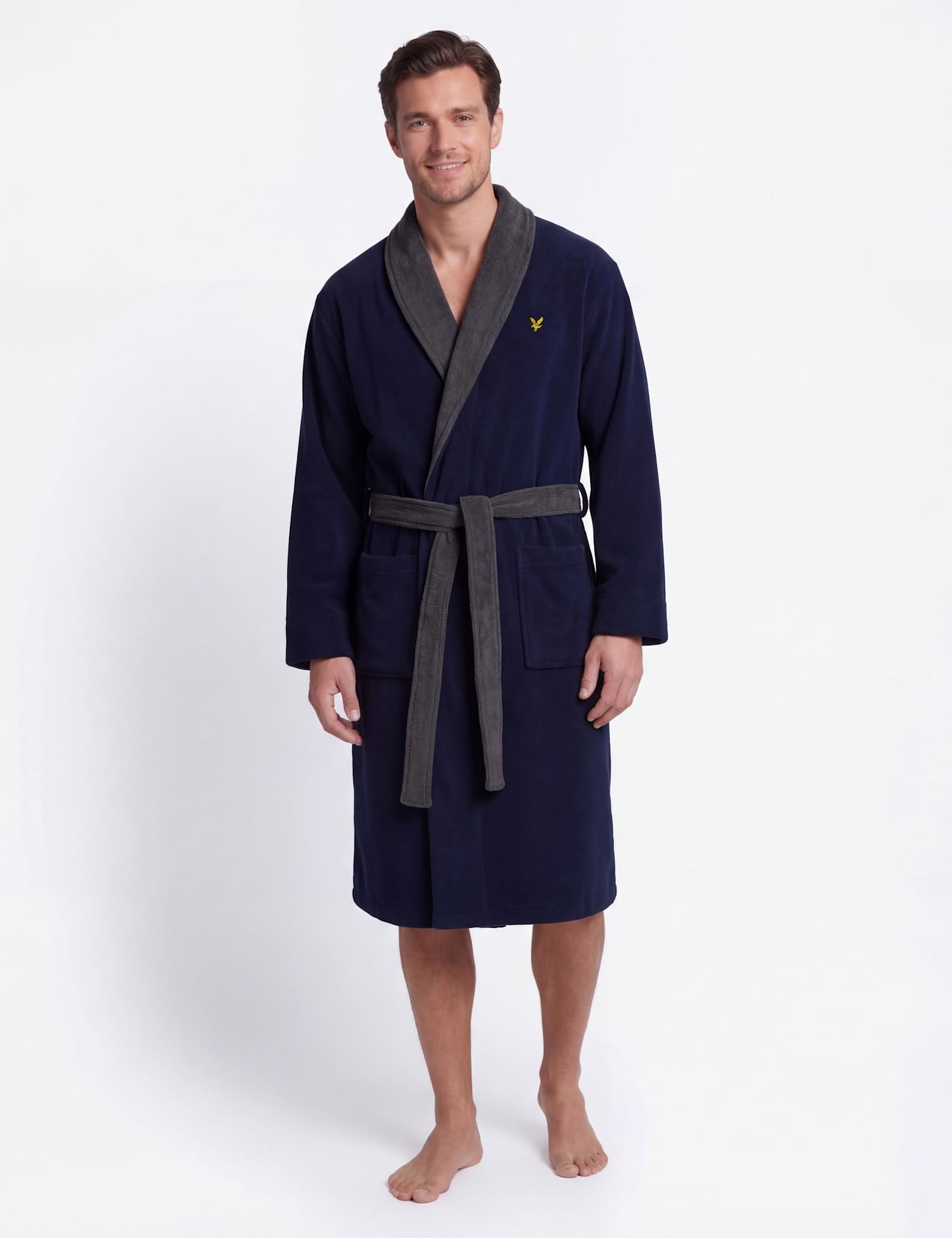 Cotton Blend Dressing Gown - image 1