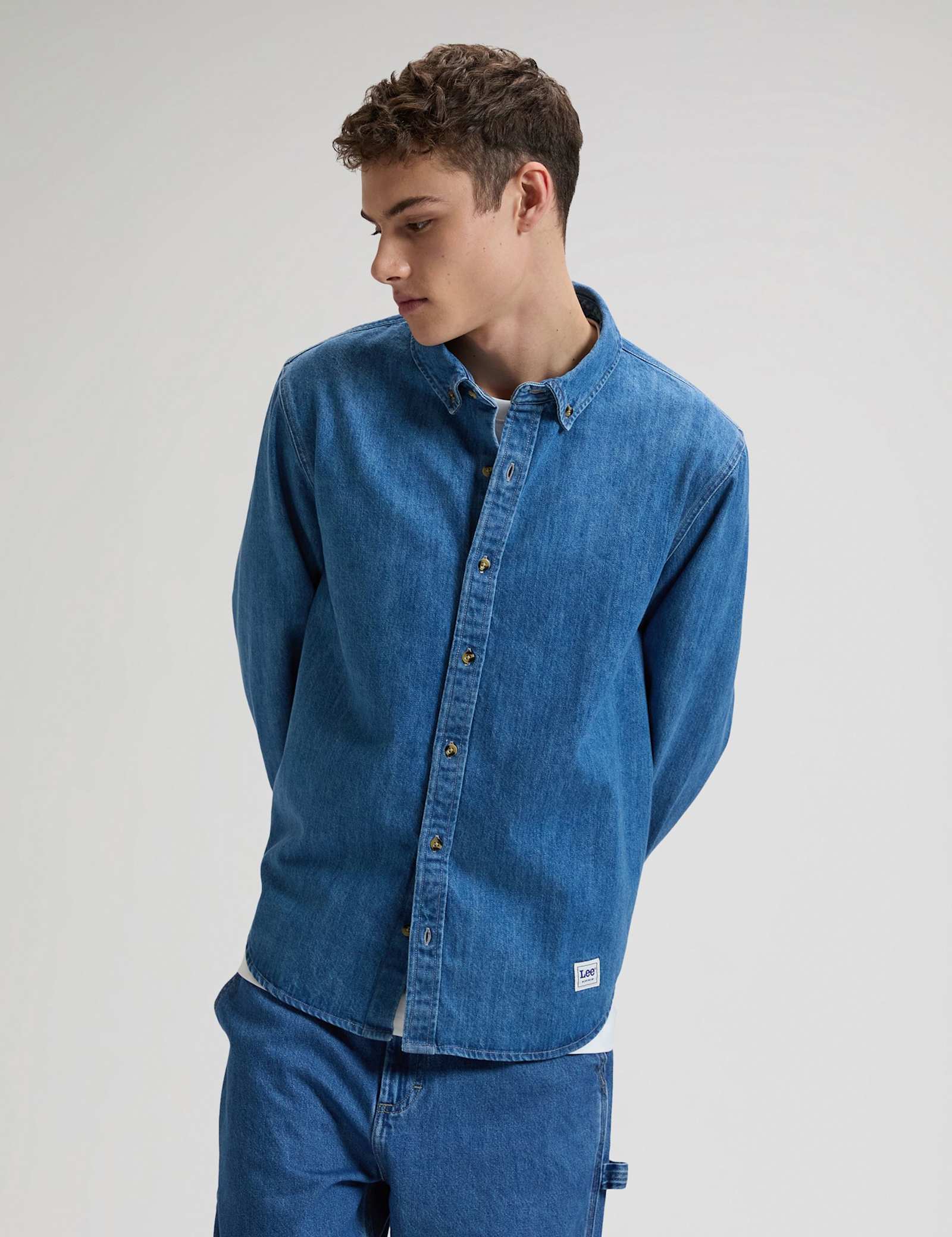 Regular Fit Denim Shirt - image 2