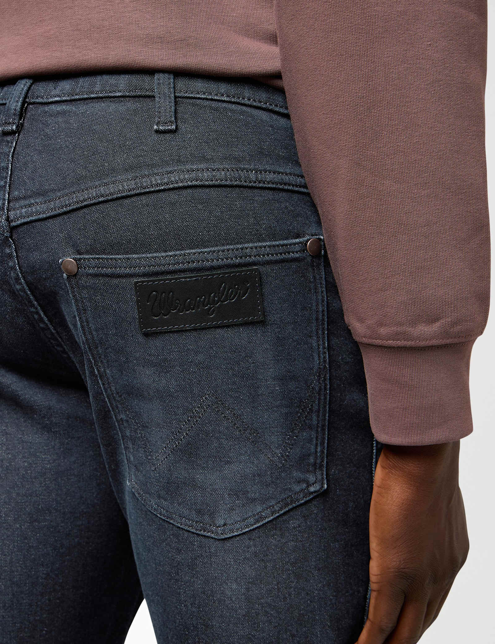 River Straight Fit Cotton Rich Jeans - image 5