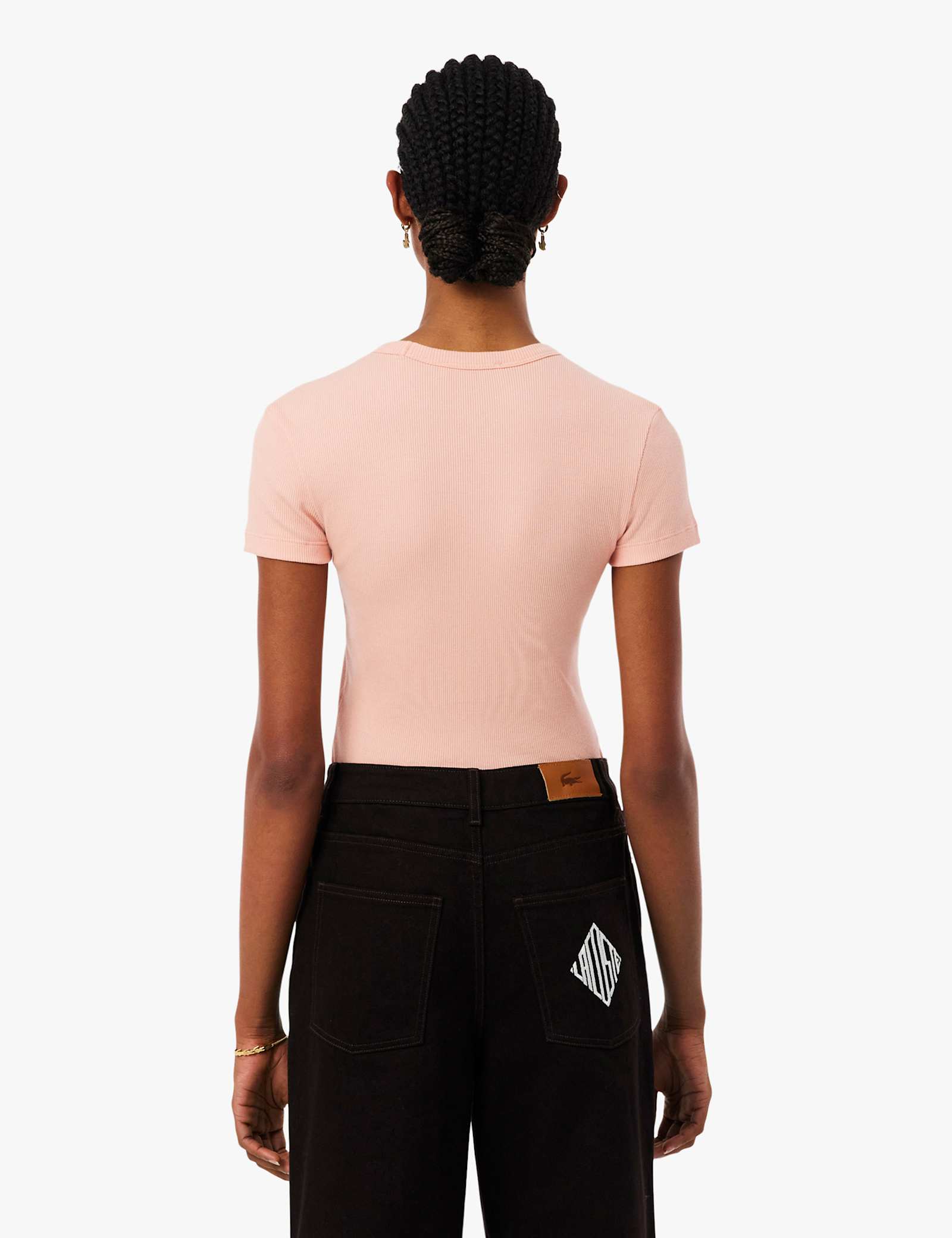 Pure Cotton Ribbed T-Shirt - image 2