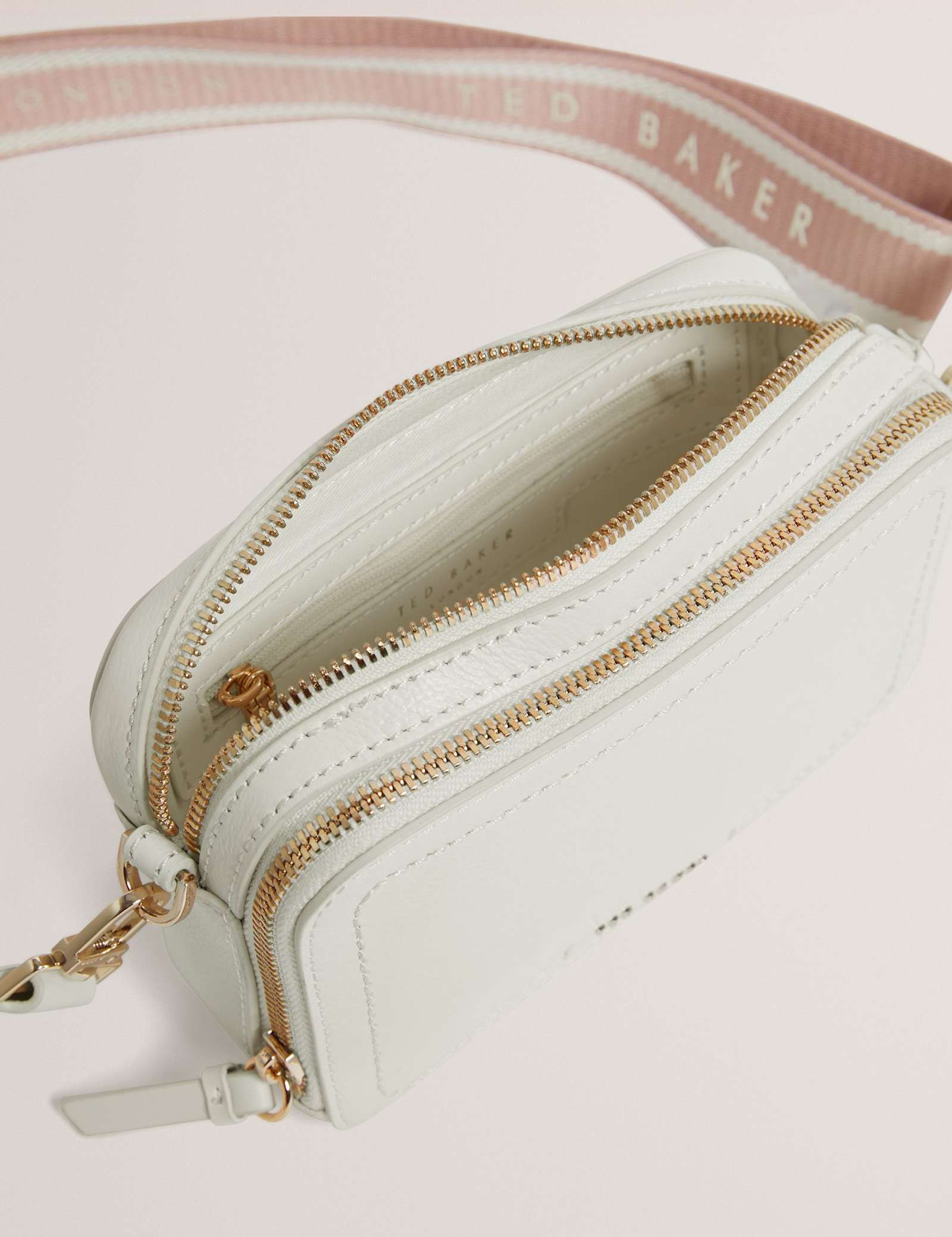 Leather Cross Body Camera Bag - image 4