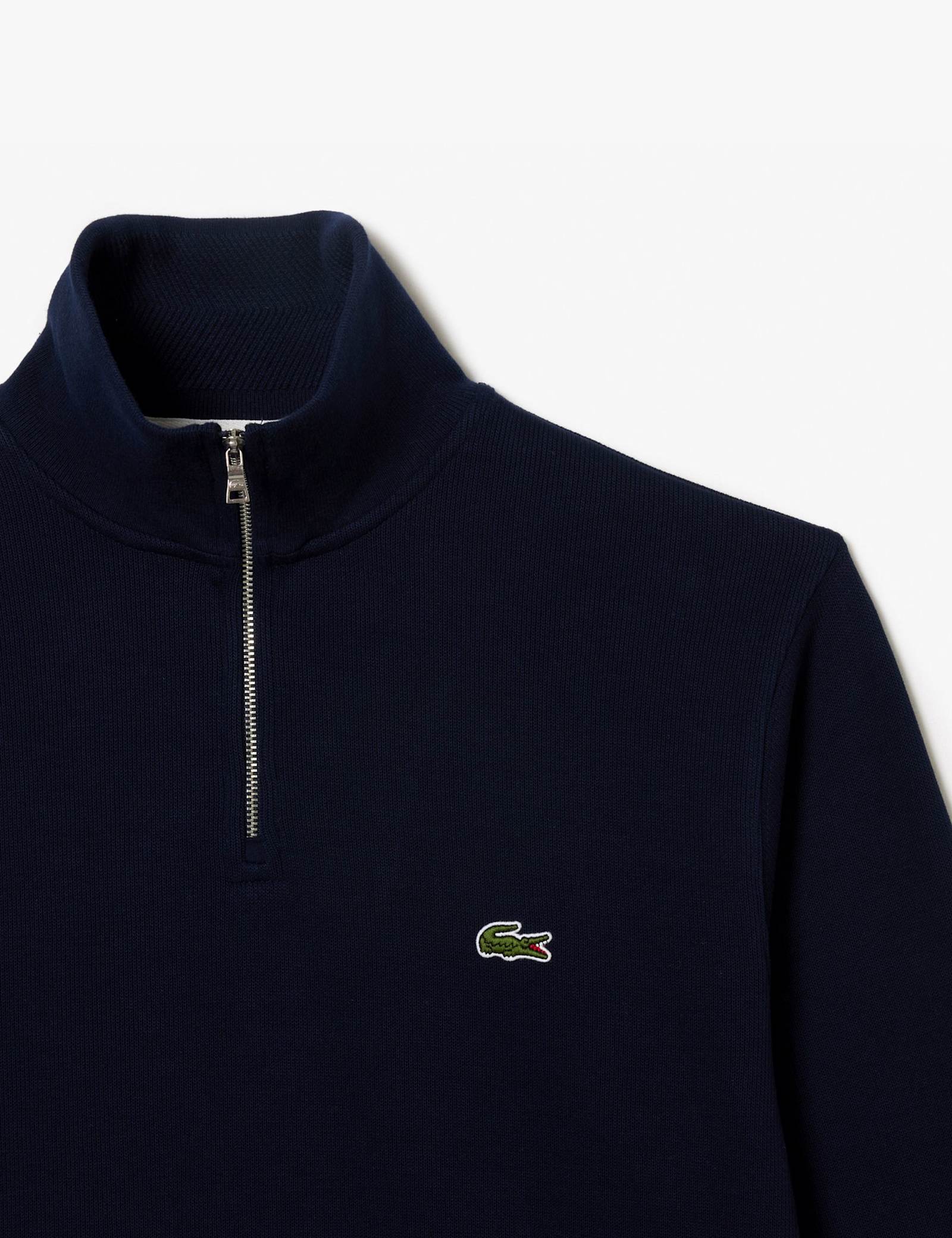Pure Cotton Half Zip Sweatshirt - image 5