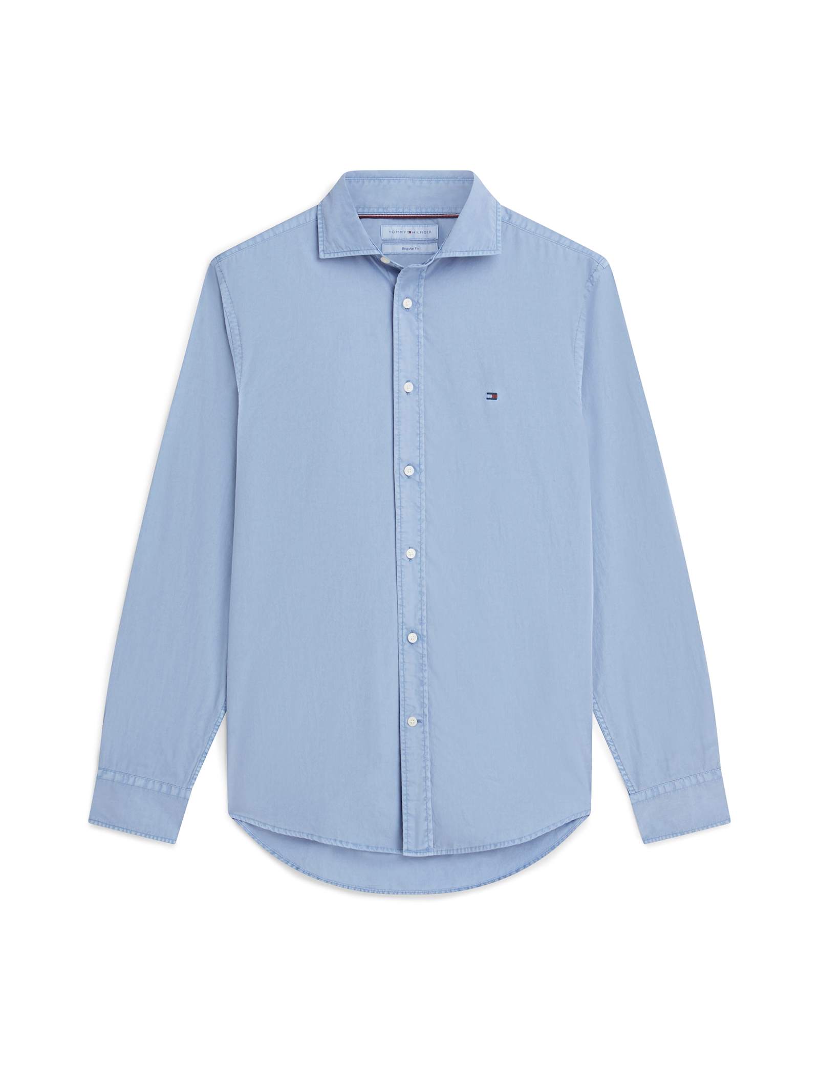 Regular Fit Pure Cotton Garment Dye Shirt - image 1