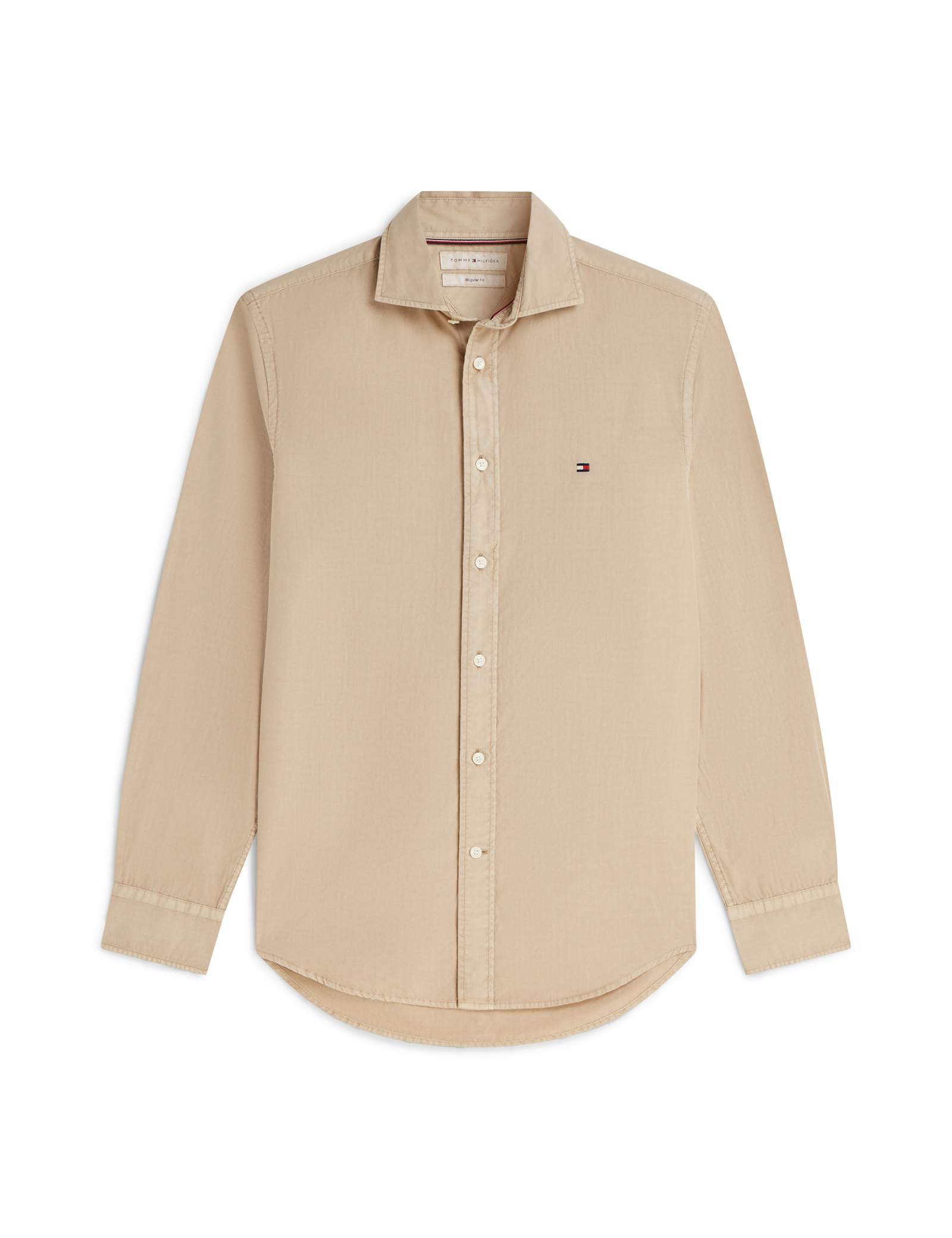 Regular Fit Pure Cotton Garment Dye Shirt - image 2