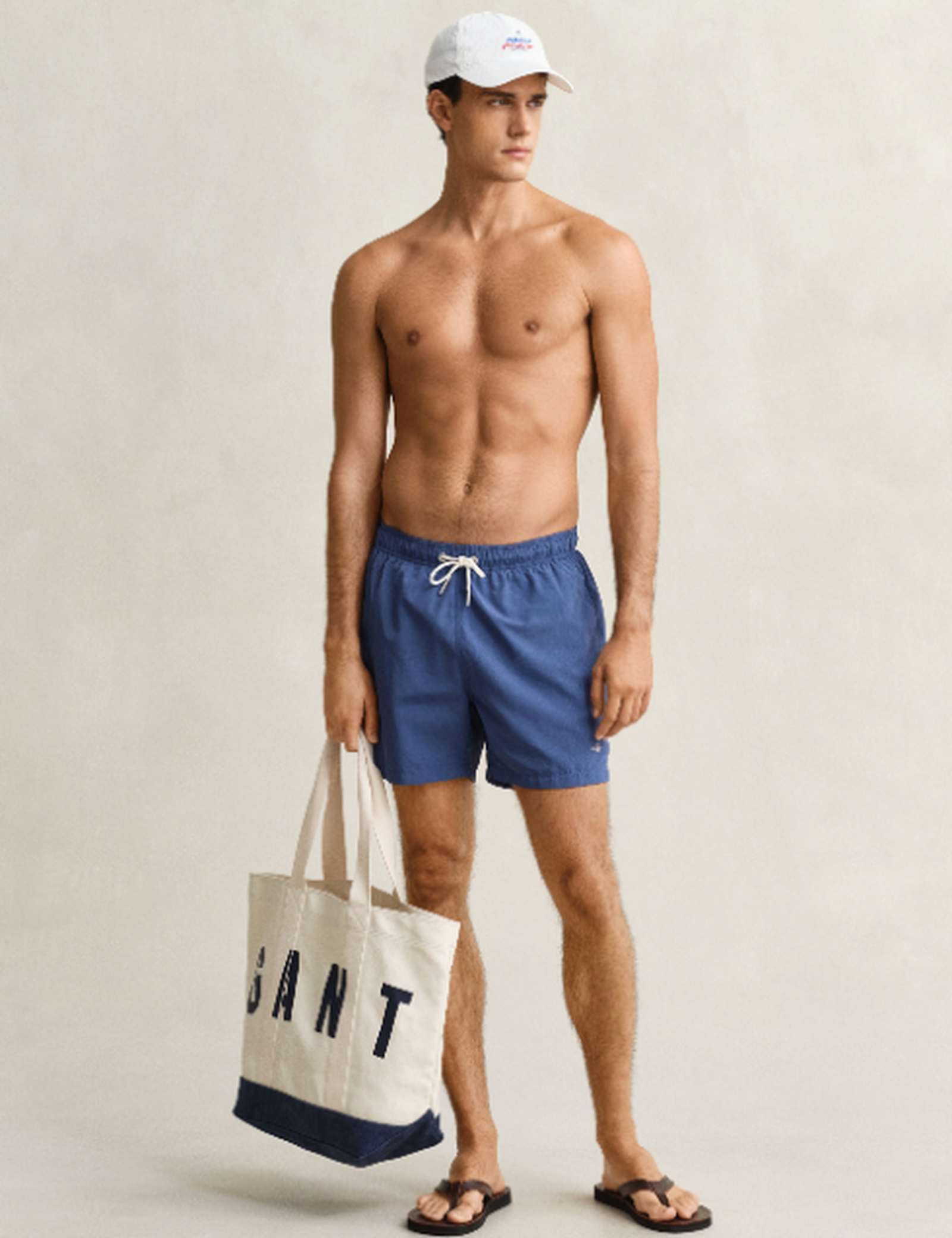Drawstring Swim Shorts - image 4