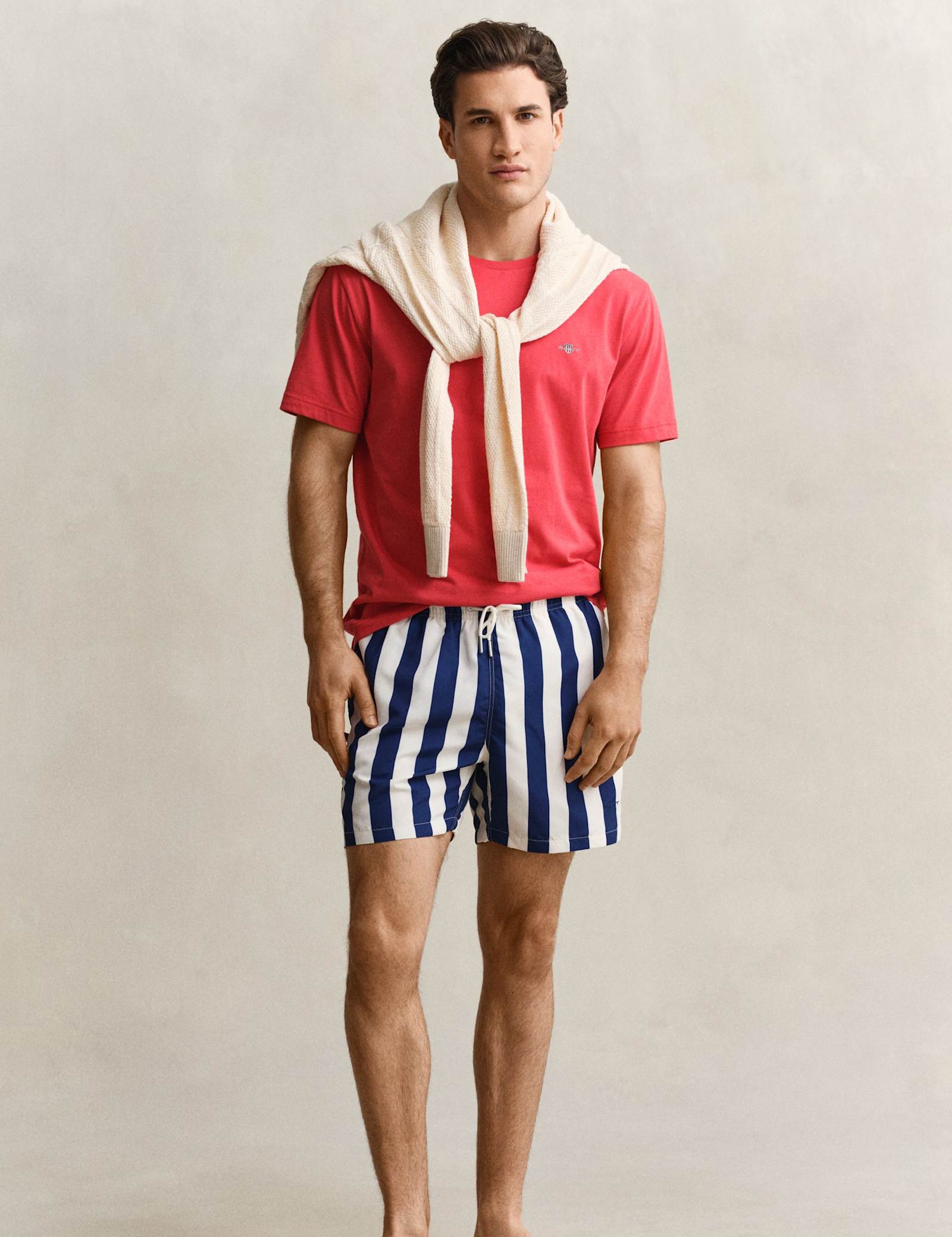 Striped Swim Shorts - image 3