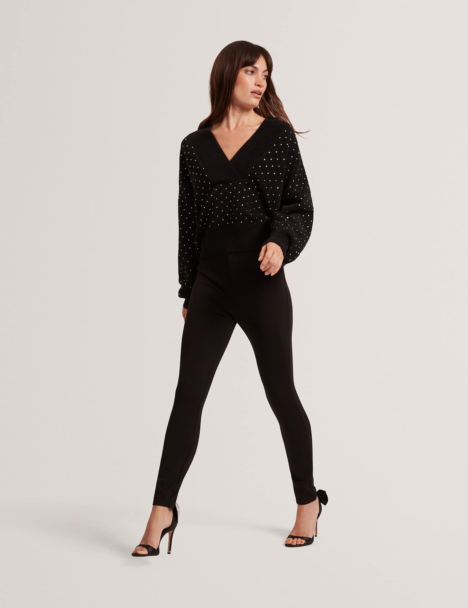 Seam Detail Leggings - image 1