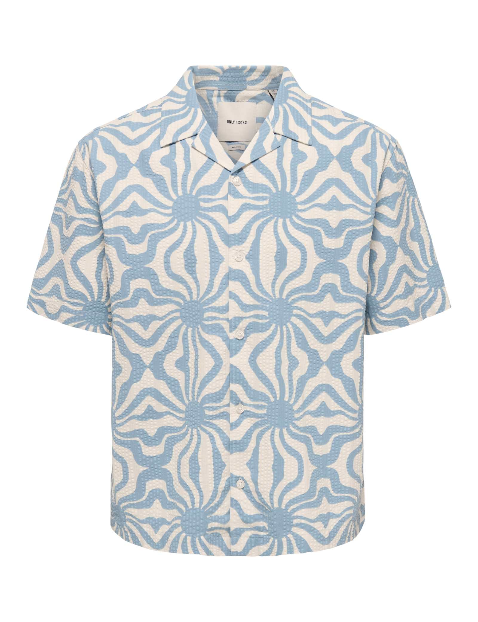 Relaxed Fit Pure Cotton Printed Shirt - image 1