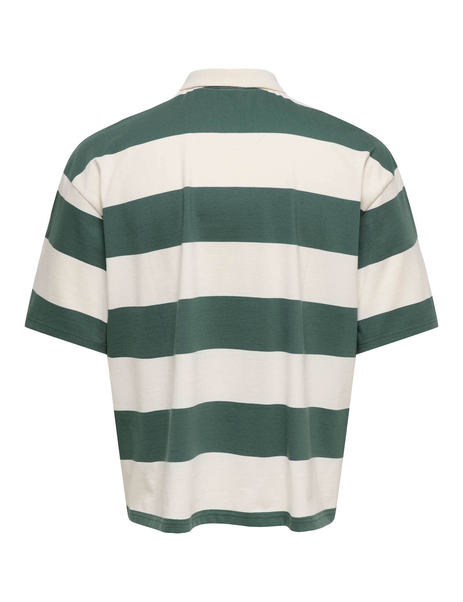 Pure Cotton Striped Short Sleeve Rugby Shirt - image 2