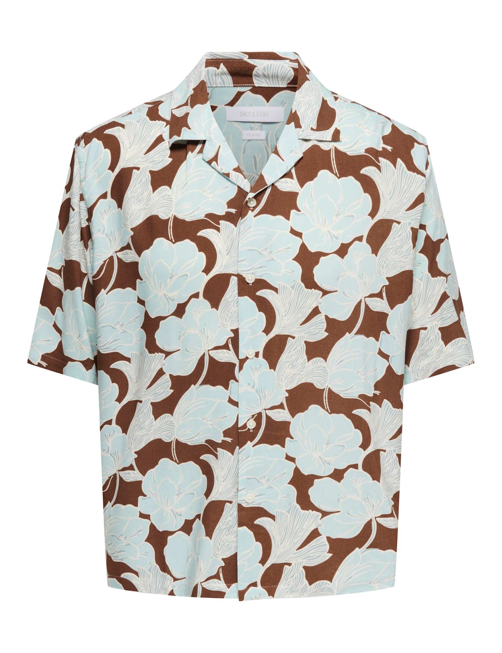 Relaxed Fit Printed Short Sleeve Shirt - image 1