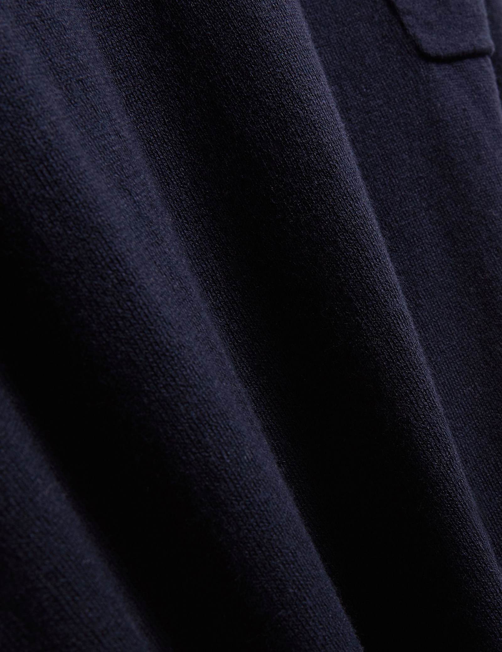 Merino Wool Rich Tipped Crew Neck T-Shirt - image 2
