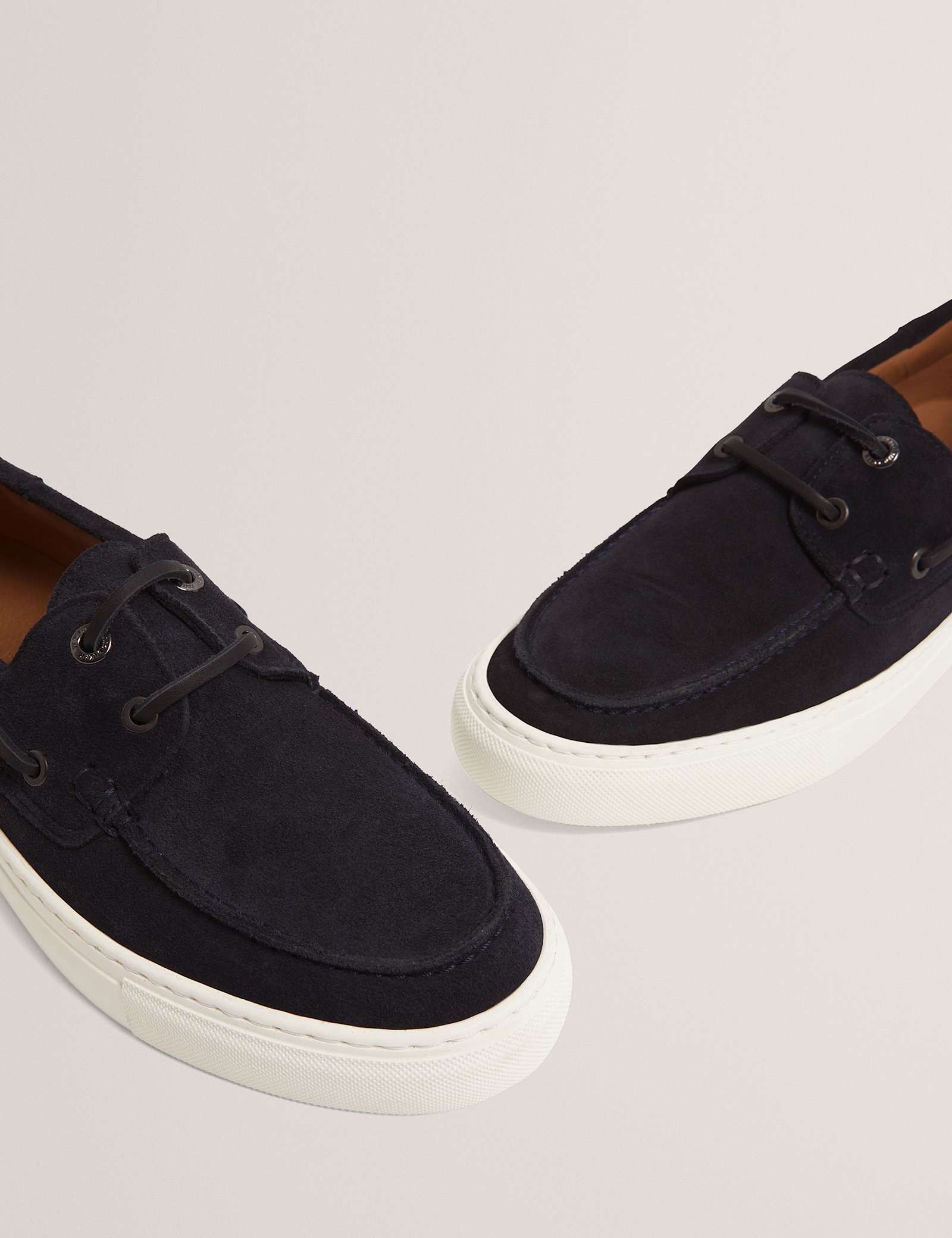 Suede Slip On Boat Shoes - image 4