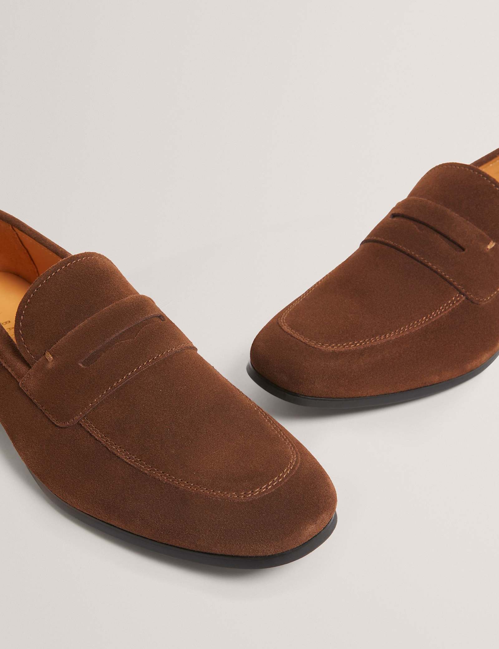 Suede Slip On Loafers - image 3