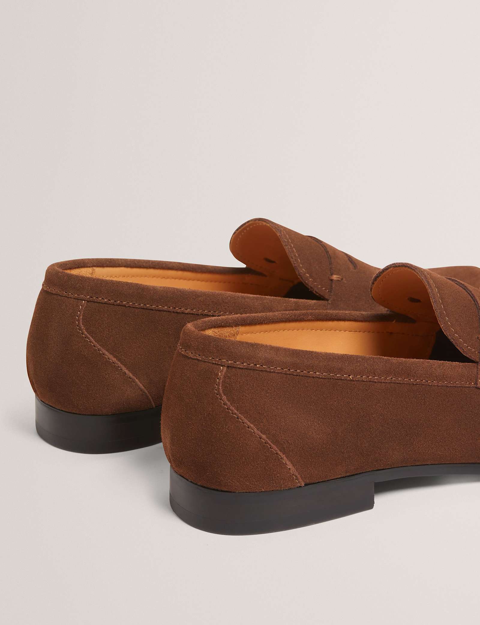 Suede Slip On Loafers - image 2