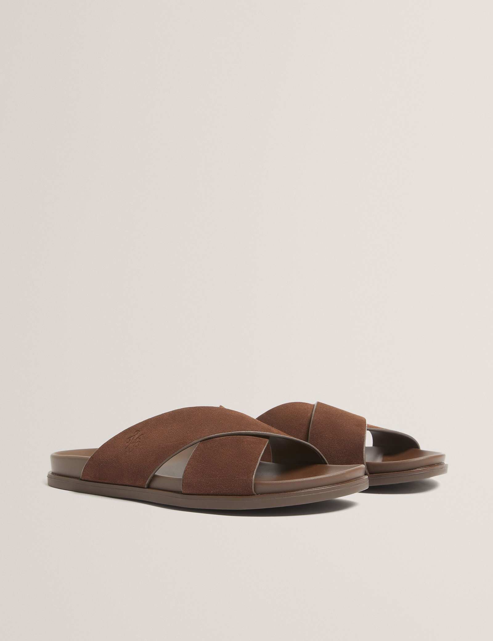 Suede Sliders - image 1