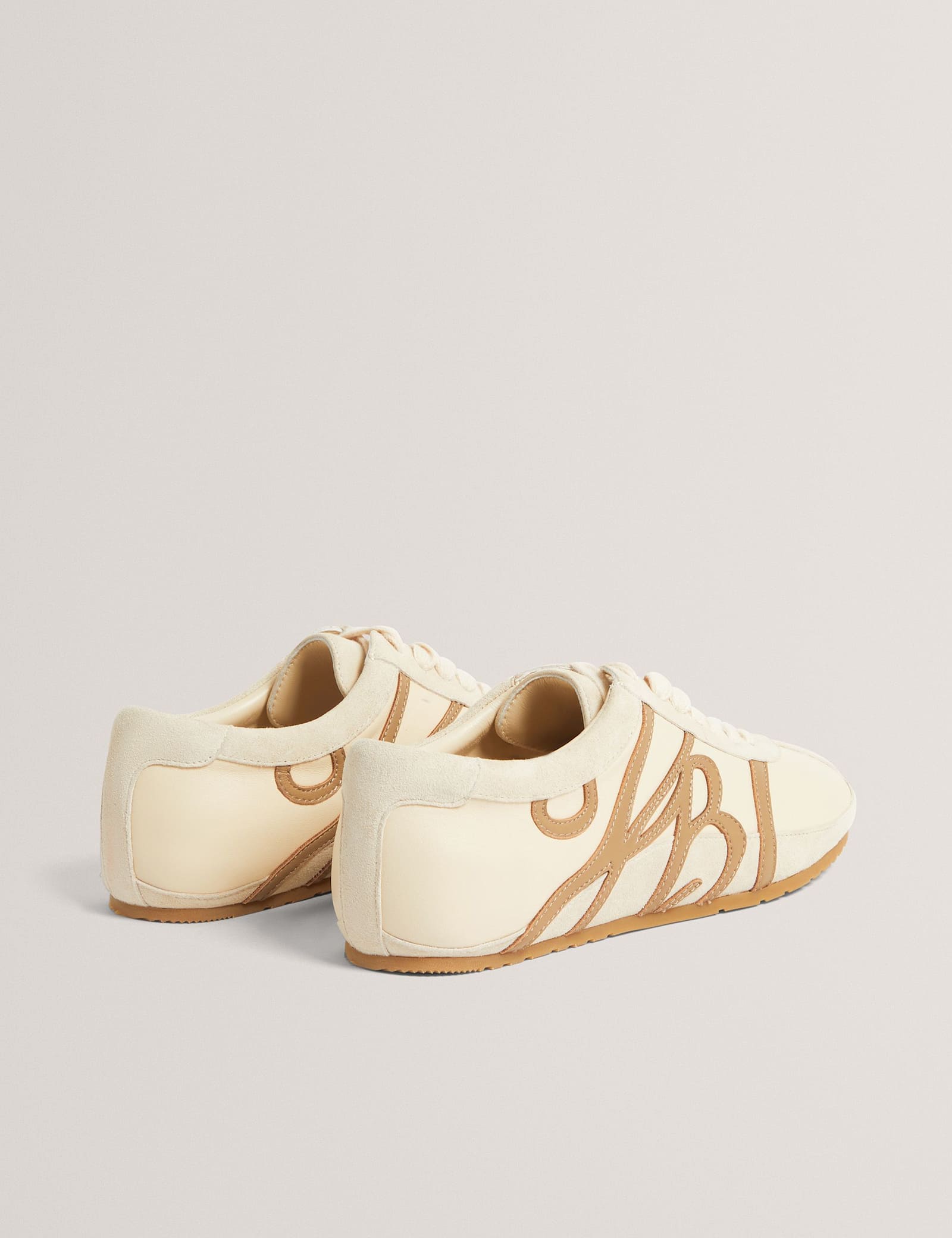Script Leather Trainers - image 3