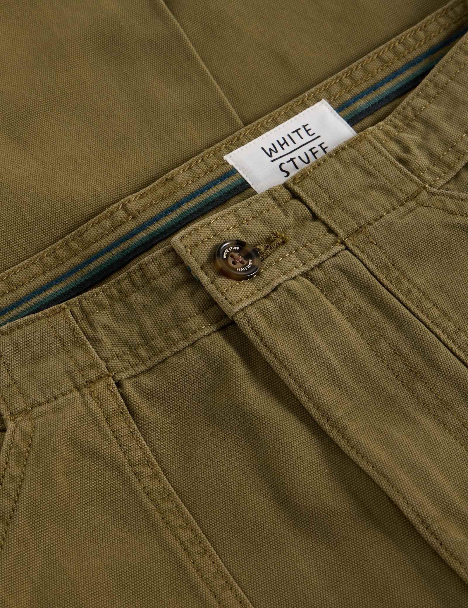 Regular Fit Pure Cotton Utility Trousers - image 4