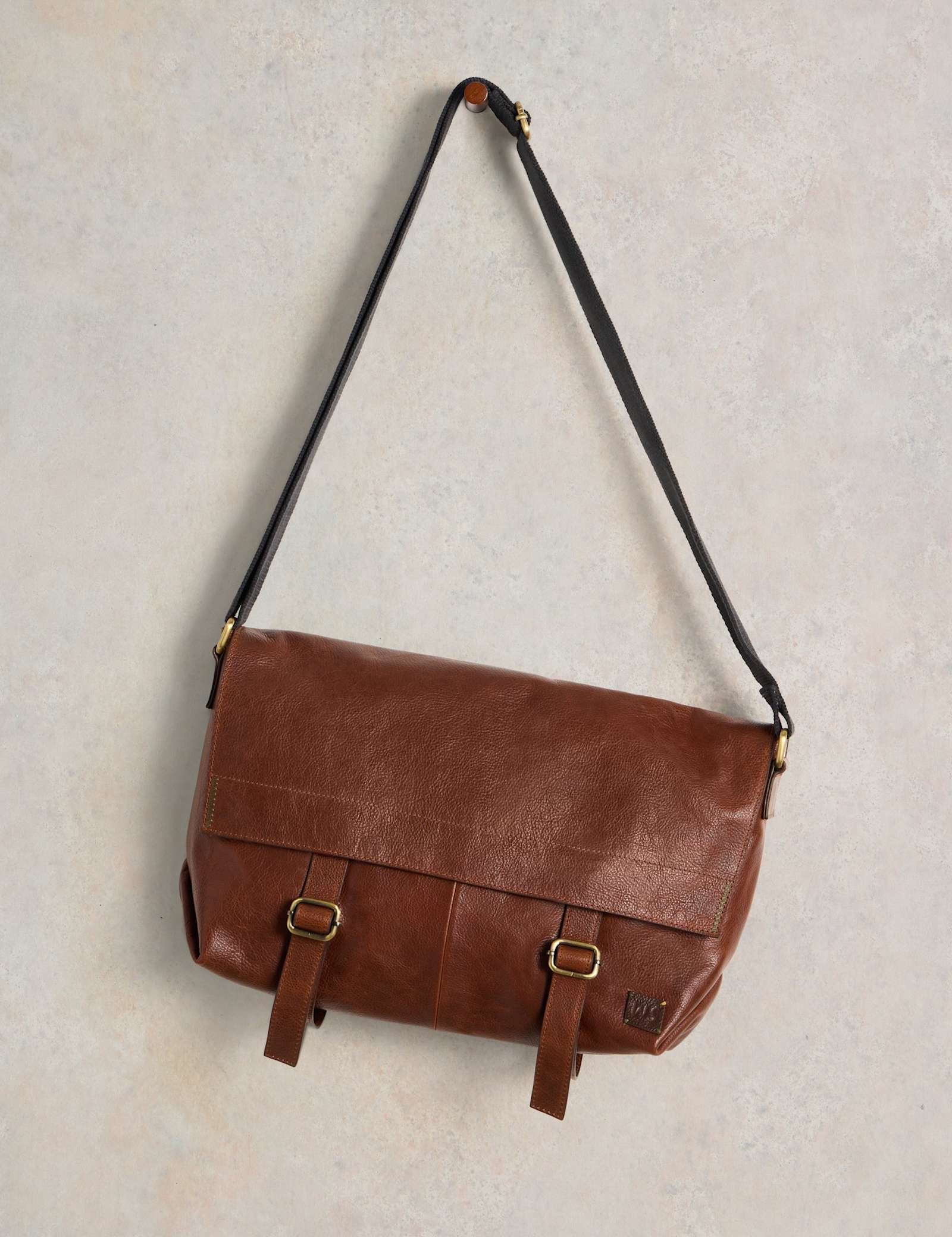 Leather Messenger Bag - image 4