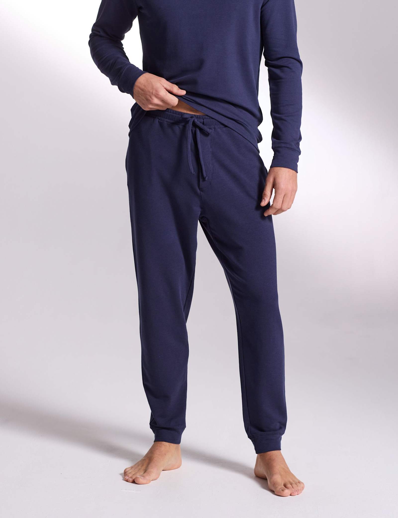 Luxury Lyocell Rich Cuffed Lounge Pants - image 3