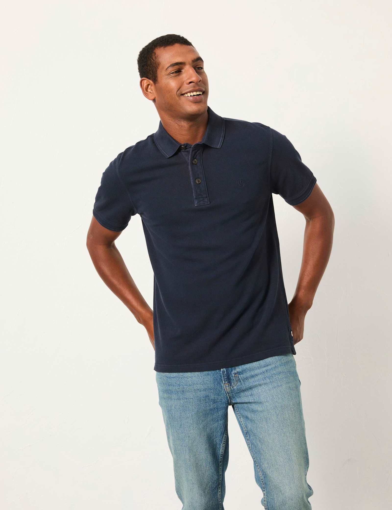 Pure Cotton Pique Polo Shirt - image 2