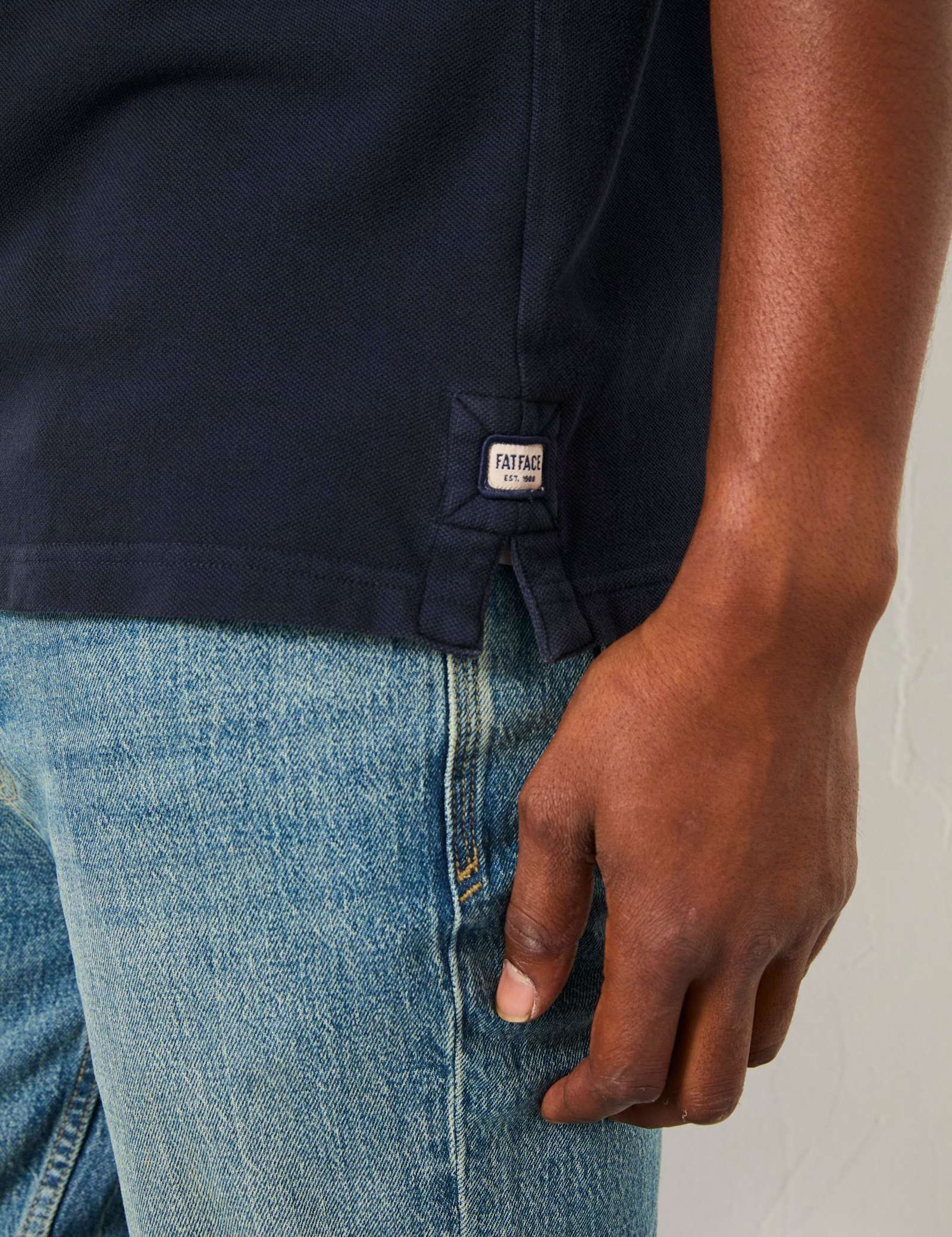 Pure Cotton Pique Polo Shirt - image 3