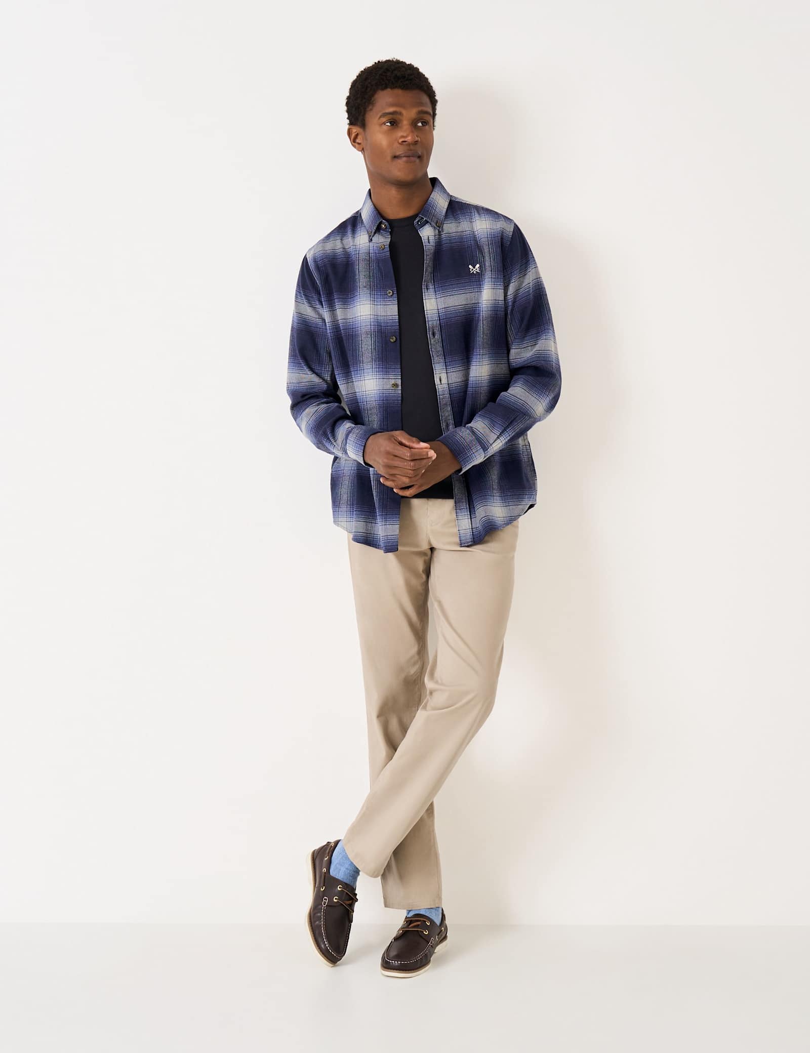 Regular Fit Pure Cotton Check Flannel Shirt - image 4