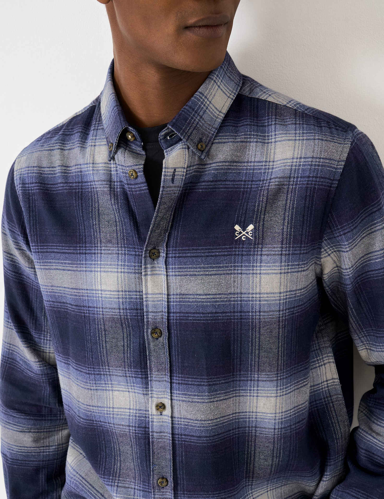 Regular Fit Pure Cotton Check Flannel Shirt - image 5