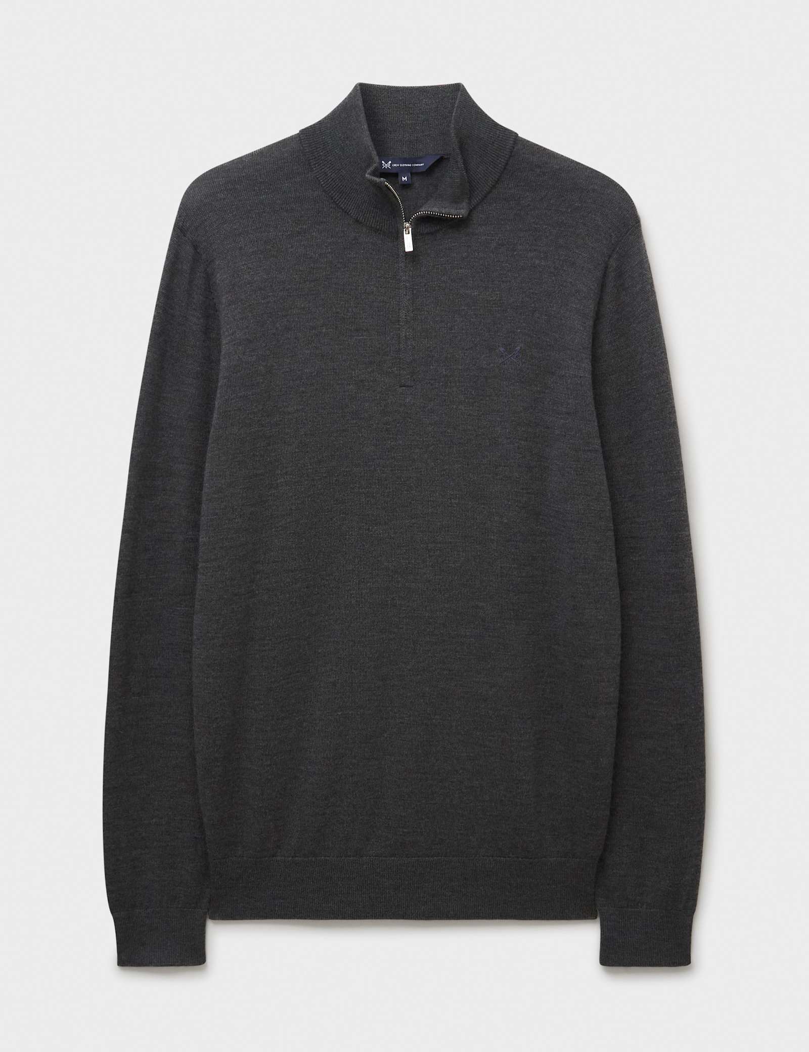 Pure Merino Wool Half Zip Jumper - image 1