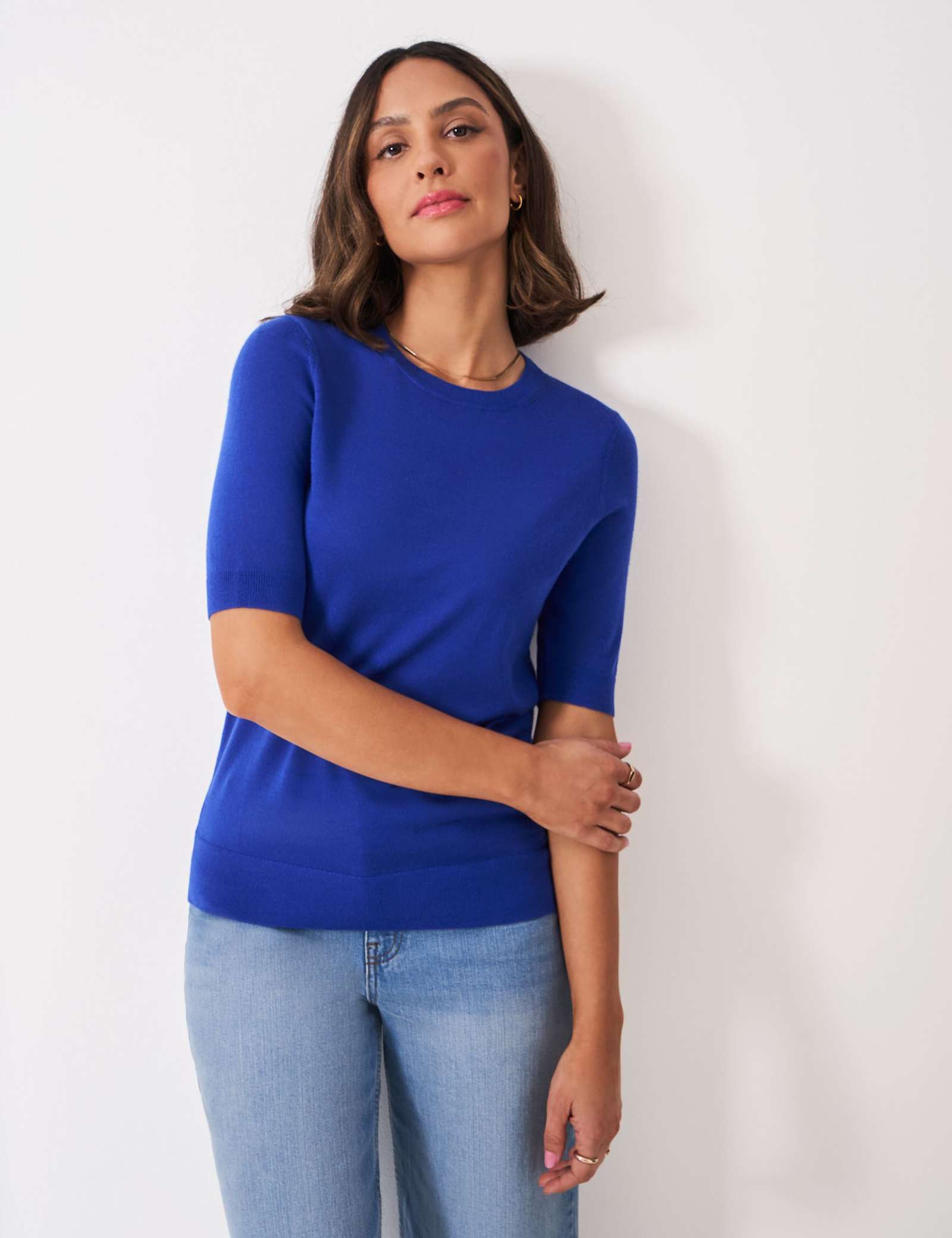 Pure Merino Wool Knitted Top - image 5