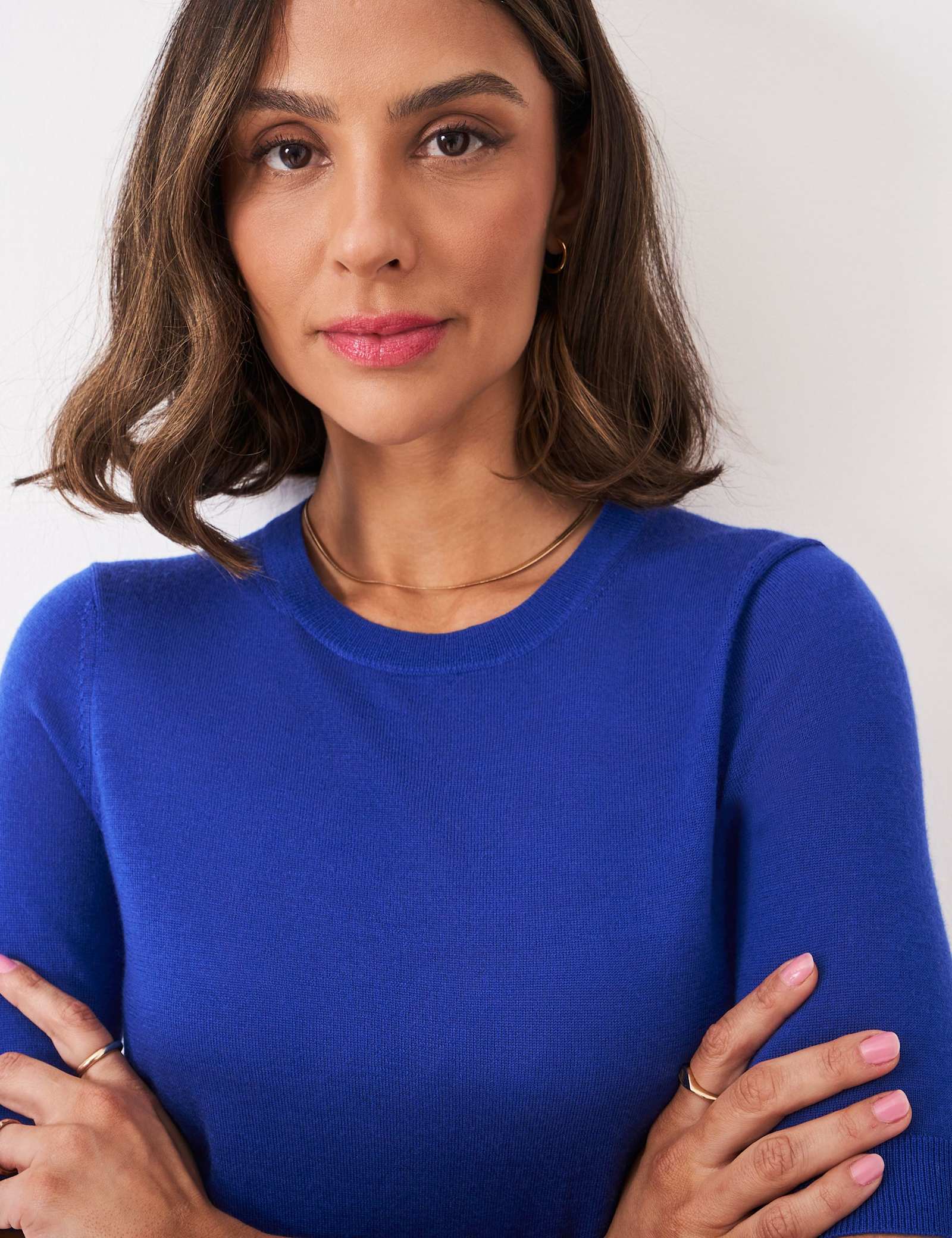 Pure Merino Wool Knitted Top - image 3