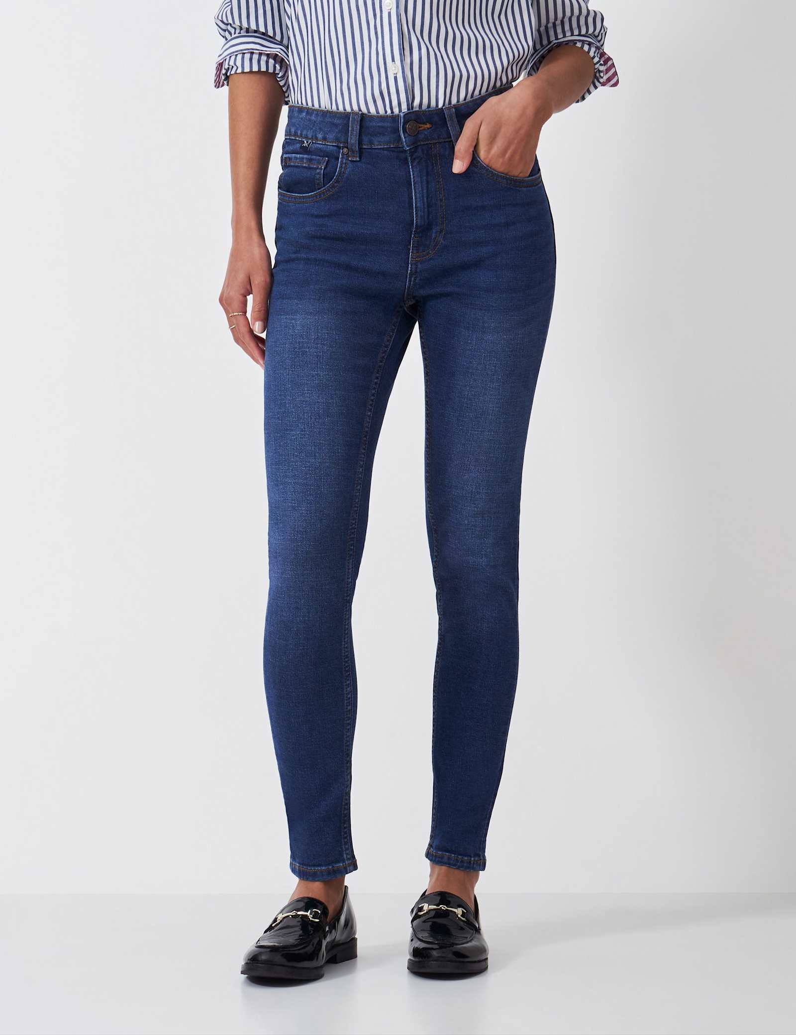 High Waisted Skinny Jeans - image 3