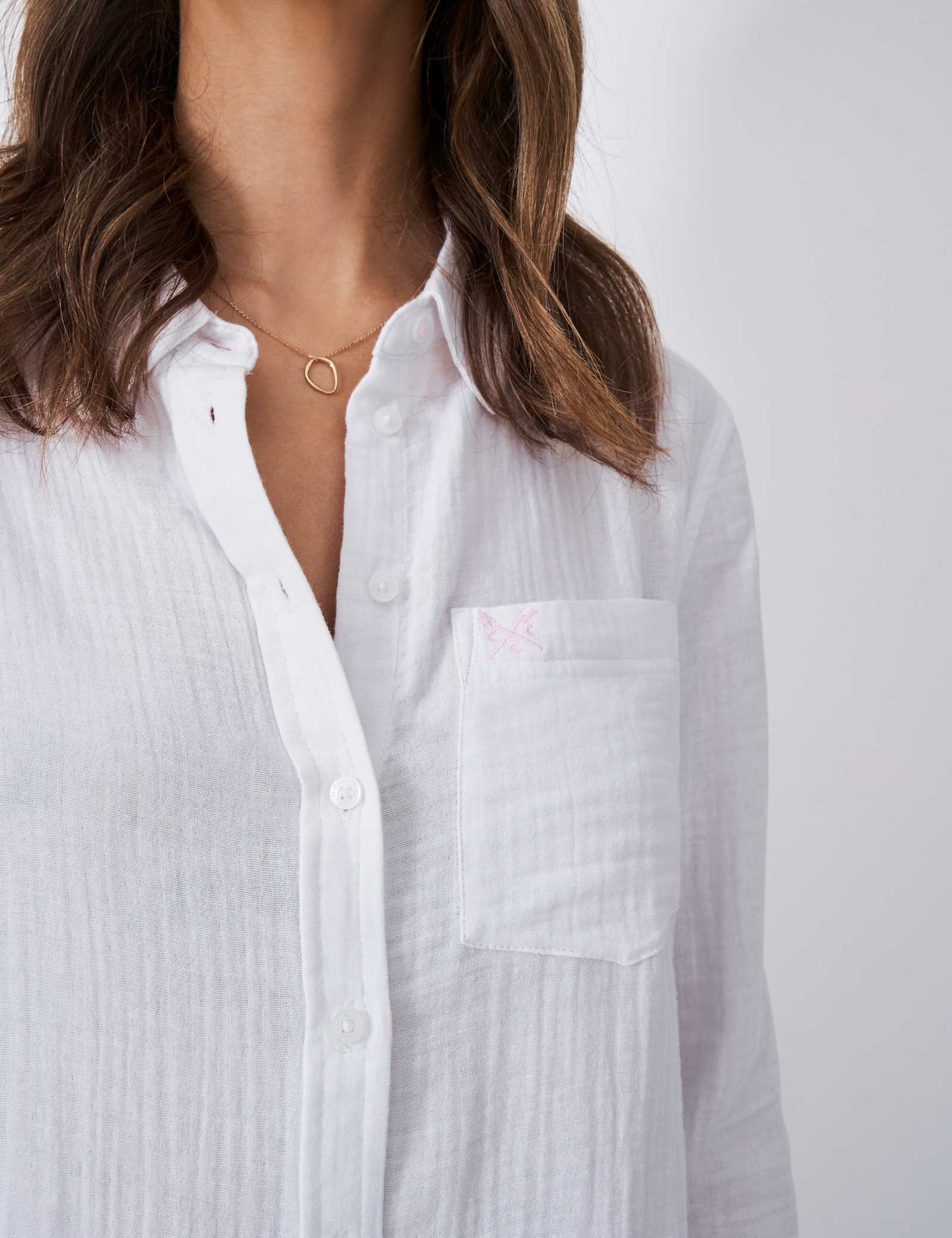 Pure Cotton Relaxed Shirt - image 5