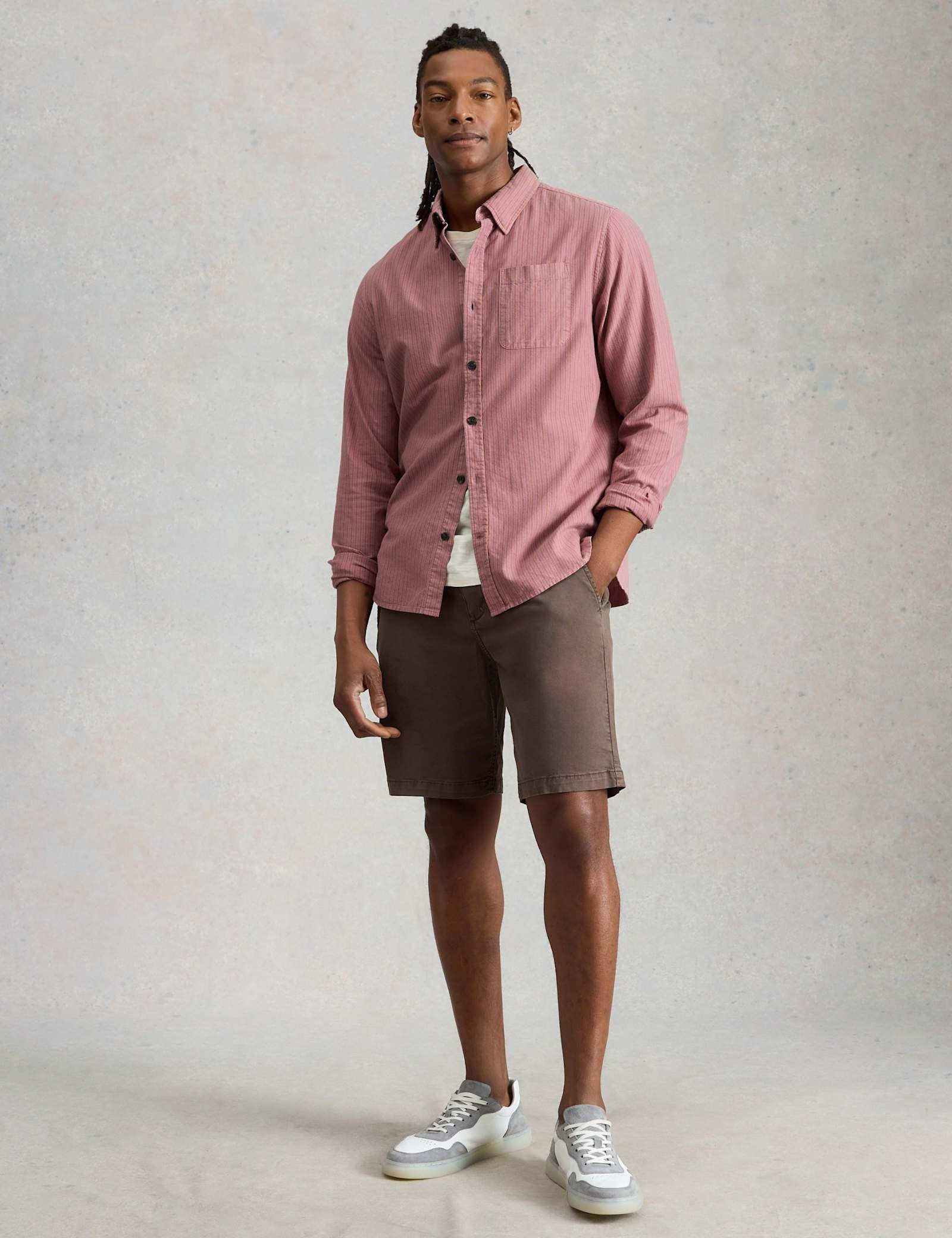Regular Fit Pure Cotton Striped Shirt - image 4