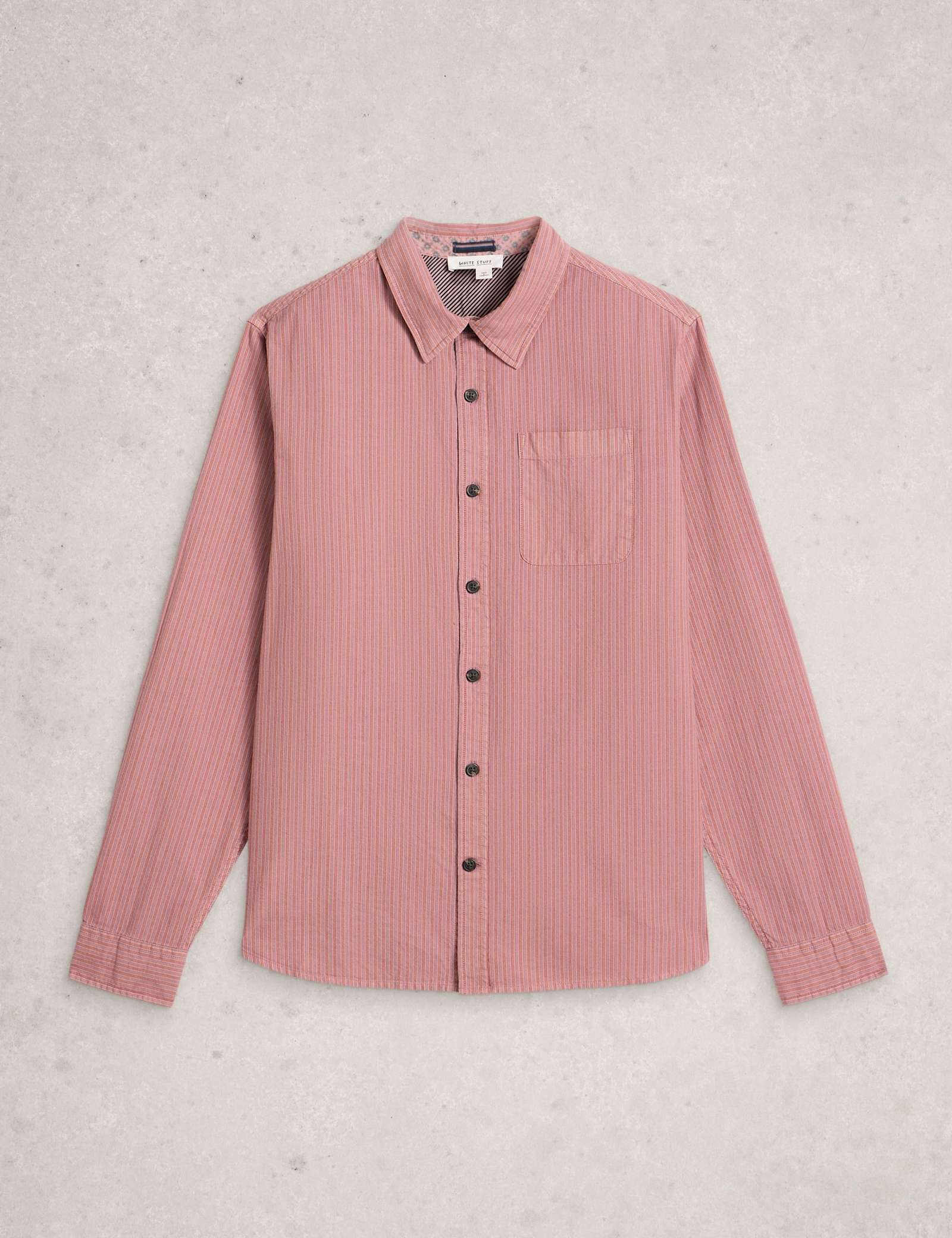 Regular Fit Pure Cotton Striped Shirt - image 2